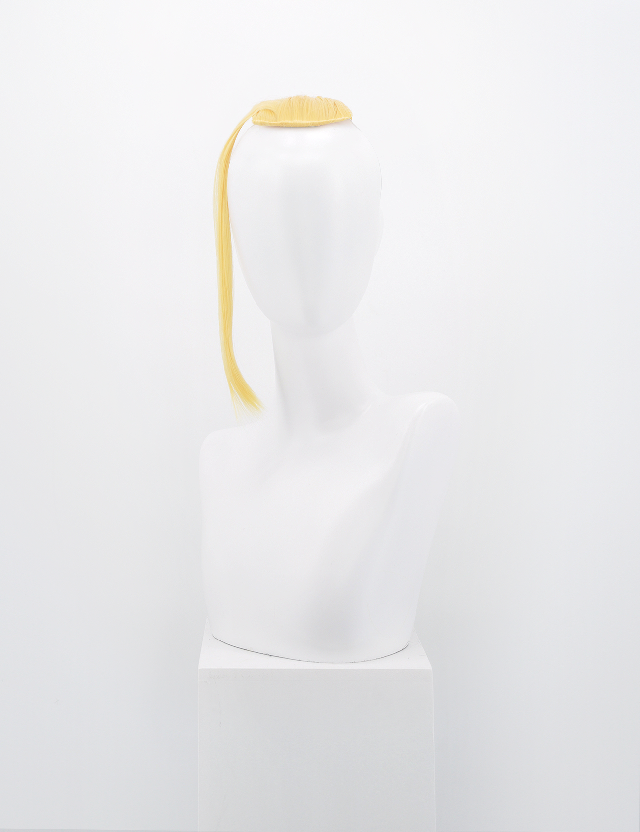 PERRUQUE BLONDE AVEC TRESSE