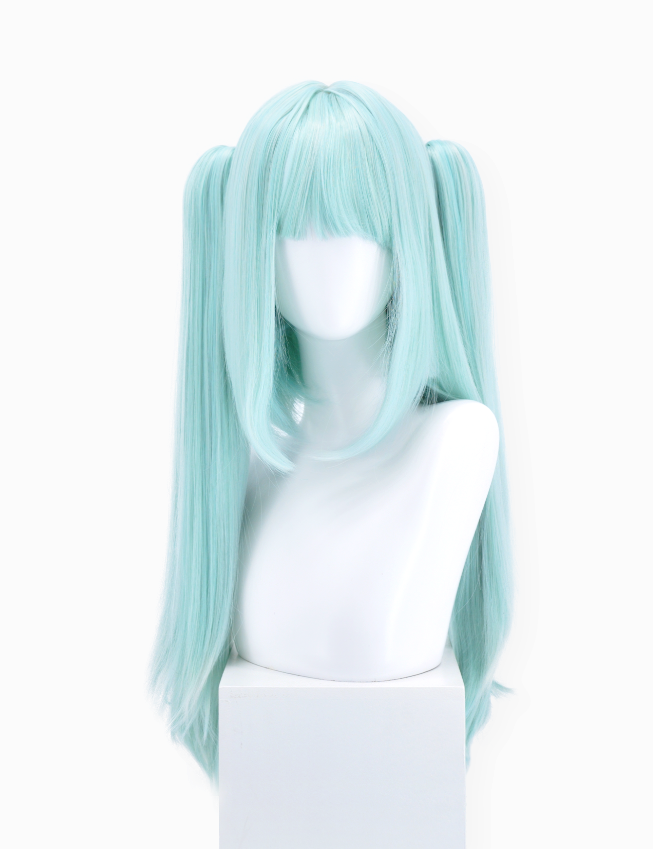 PERRUQUE AQUA AVEC PONEYS