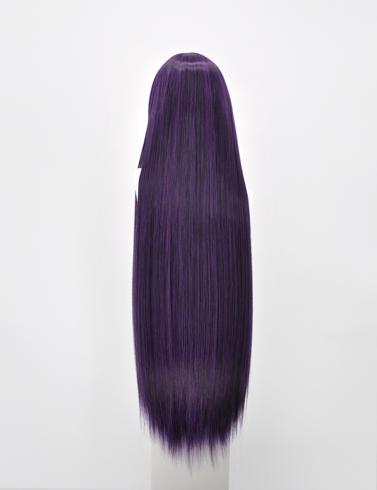 EXTRA LONG DARK PURPLE WIG