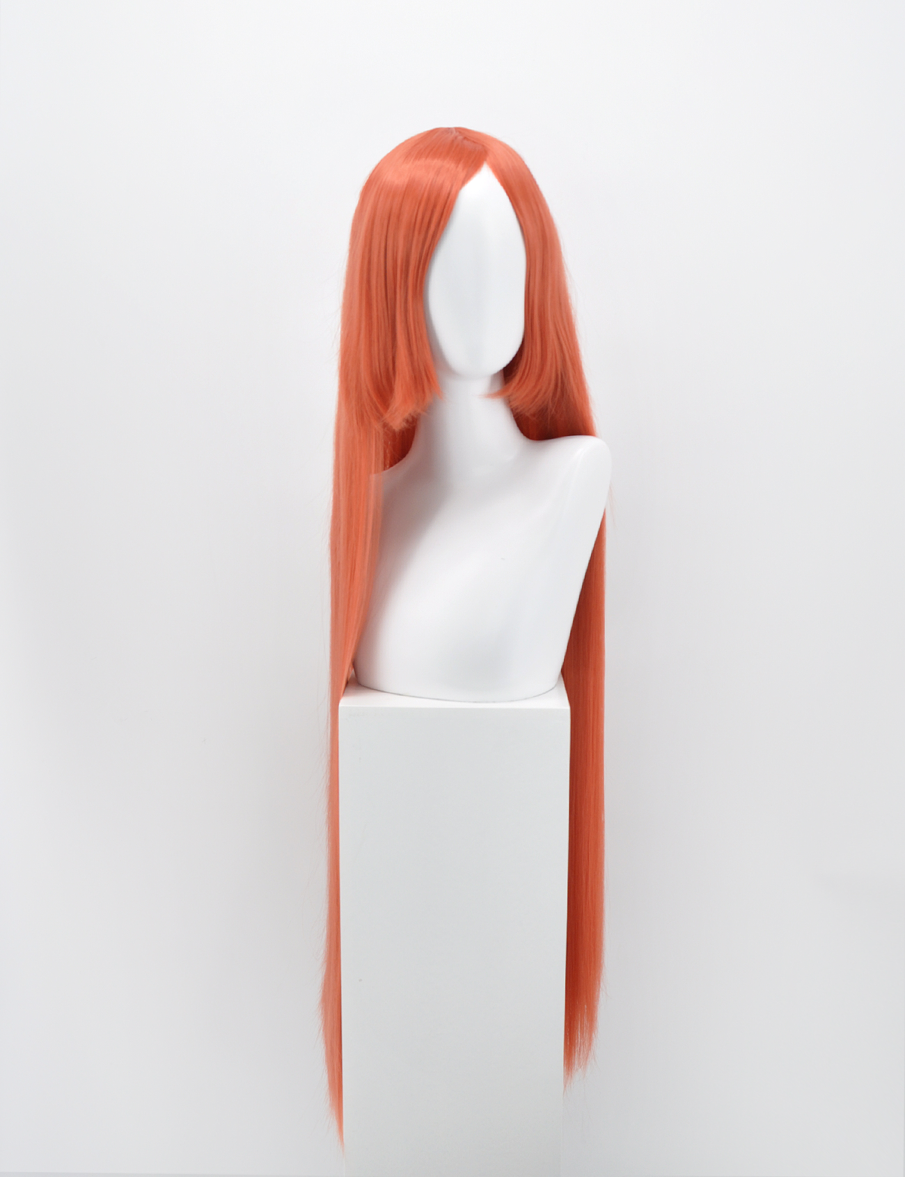 PERRUQUE EXTRA LONGUE ORANGE VIF