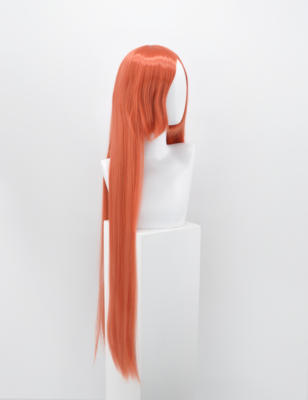 PERRUQUE EXTRA LONGUE ORANGE VIF