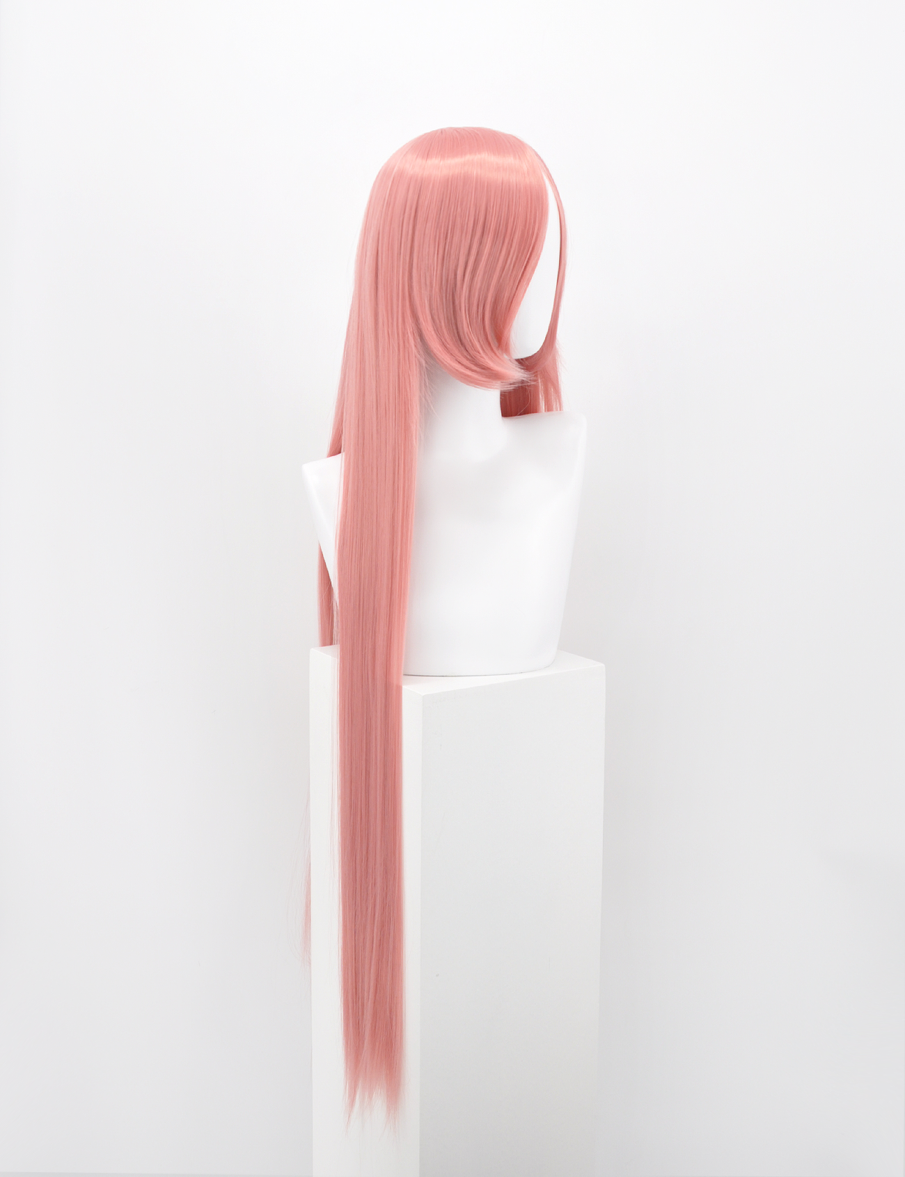 PERRUQUE EXTRA LONGUE VIEUX ROSE