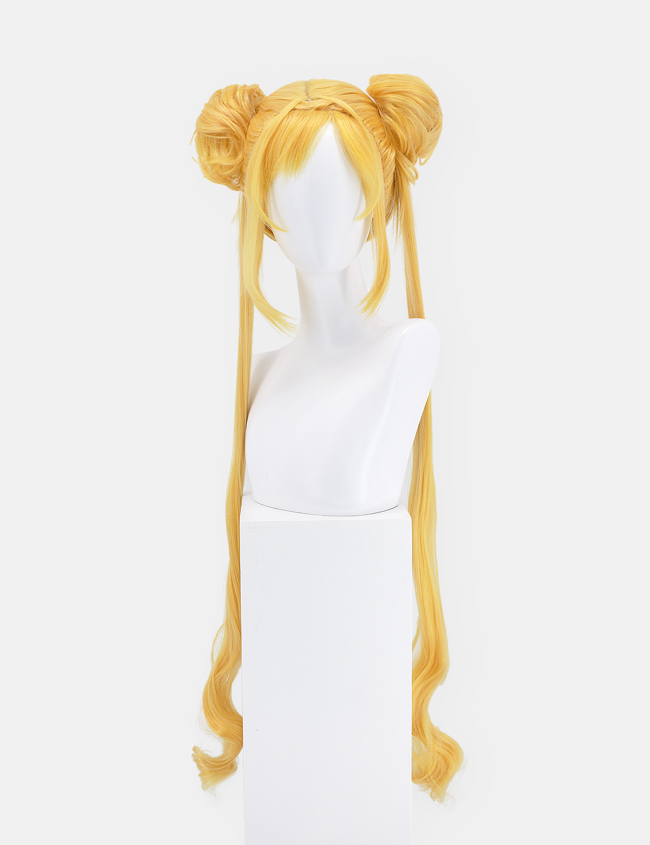 PERRUQUE BLONDE AVEC CHIGNONS