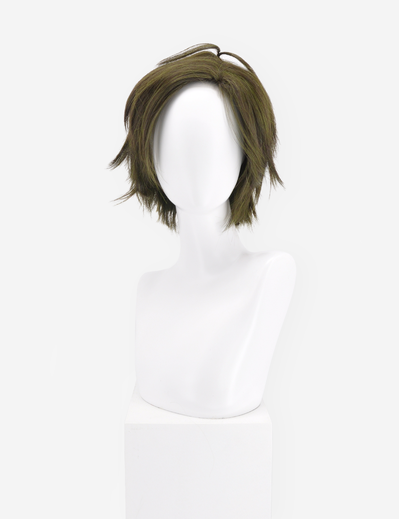 PERRUQUE COURTE VERT FONCÉ