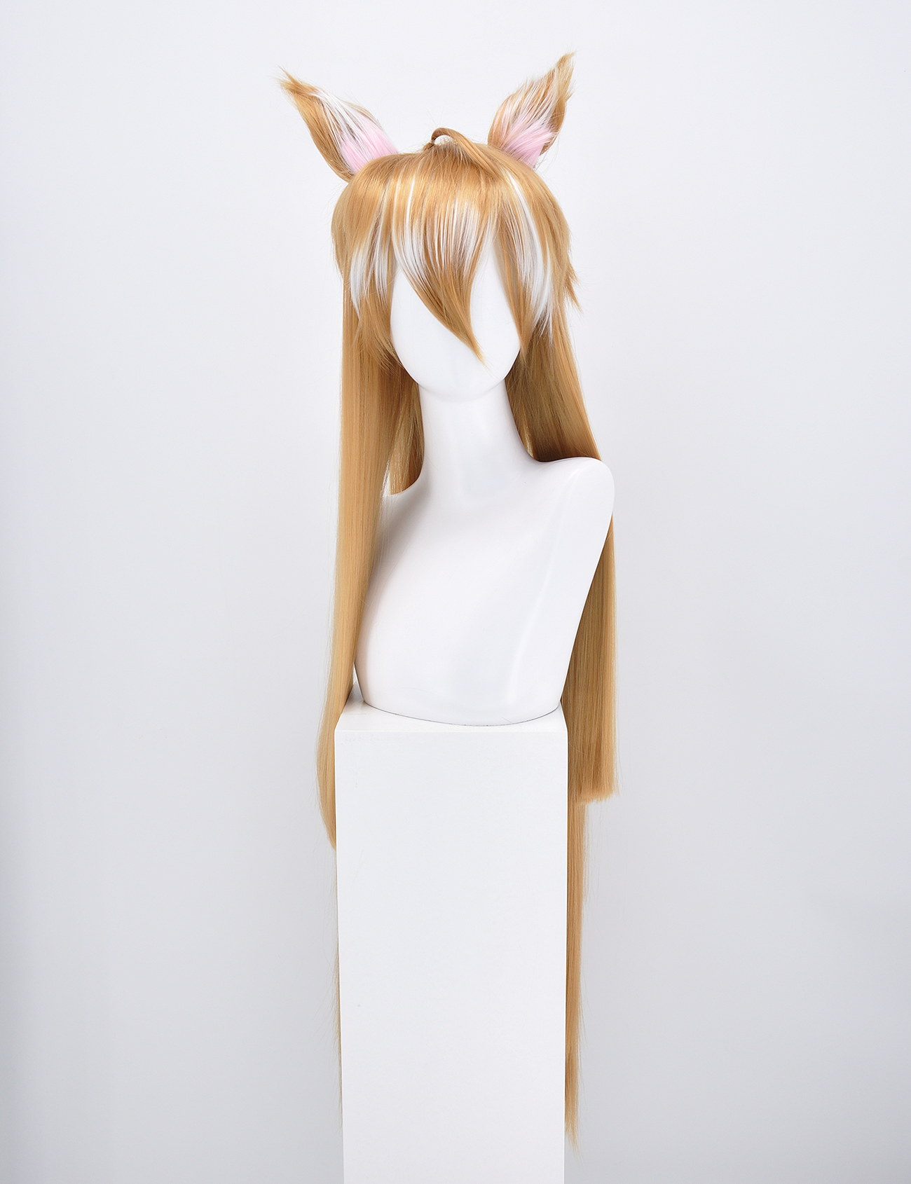 PERRUQUE LONGUE AVEC OREILLES