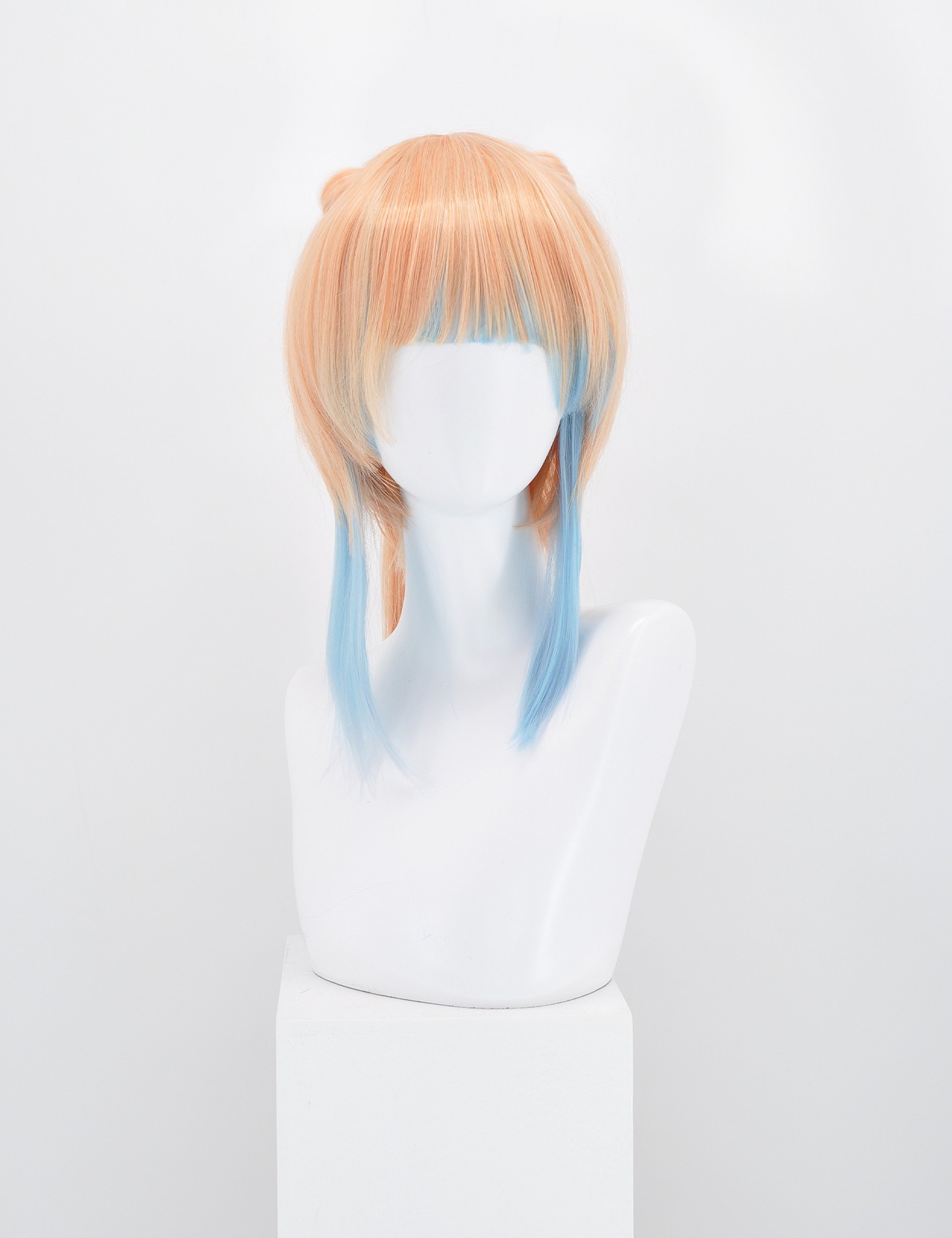 CHEVEUX ROSE/BLEU AVEC QUEUE