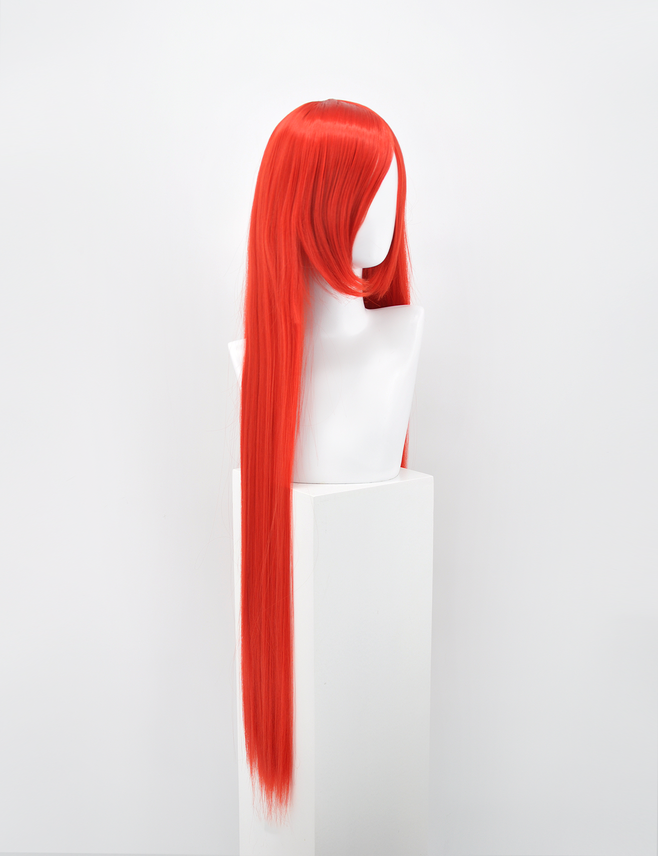 PERRUQUE EXTRA LONGUE ROUGE VIF