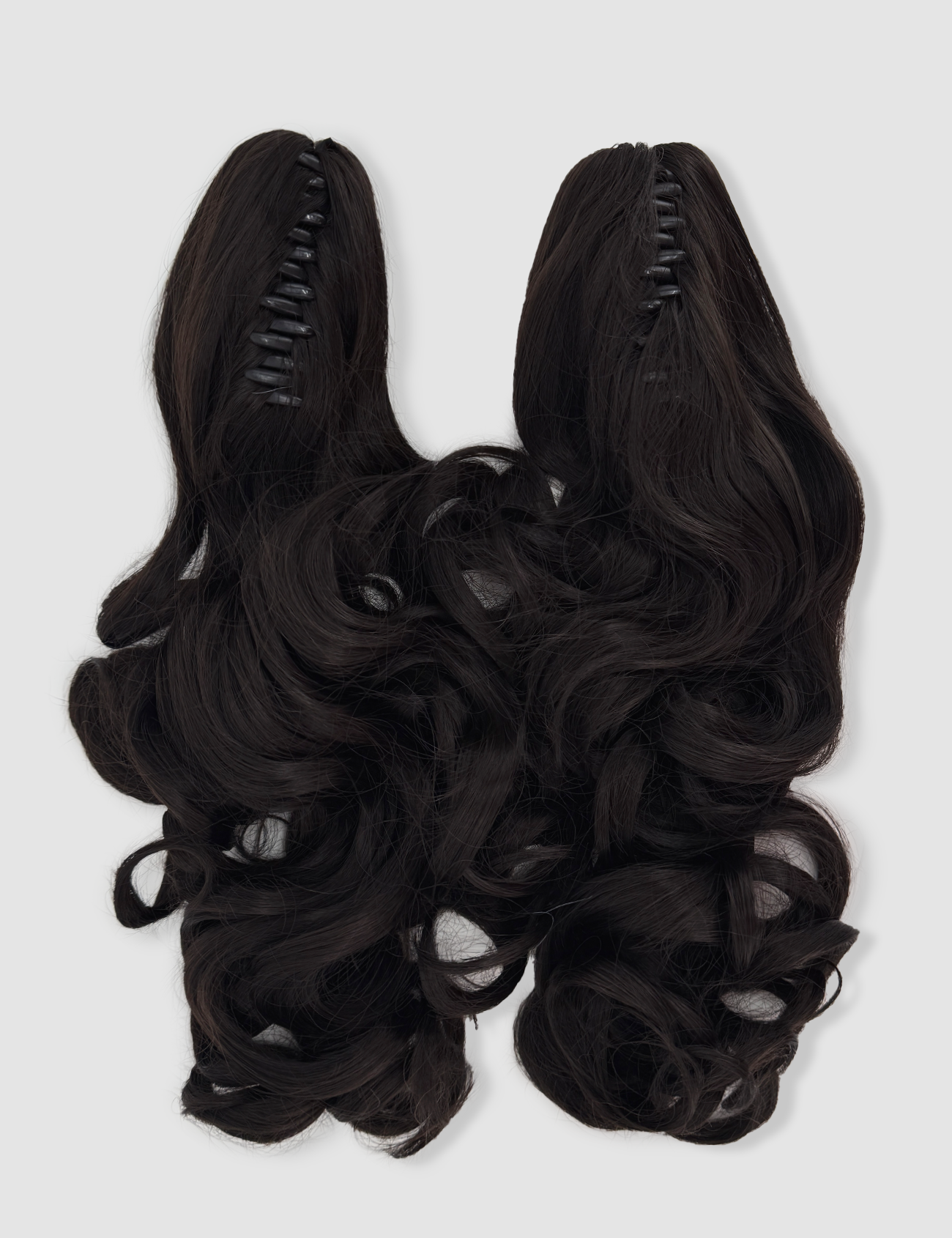 PAIRE DE COUETTES - BRUN