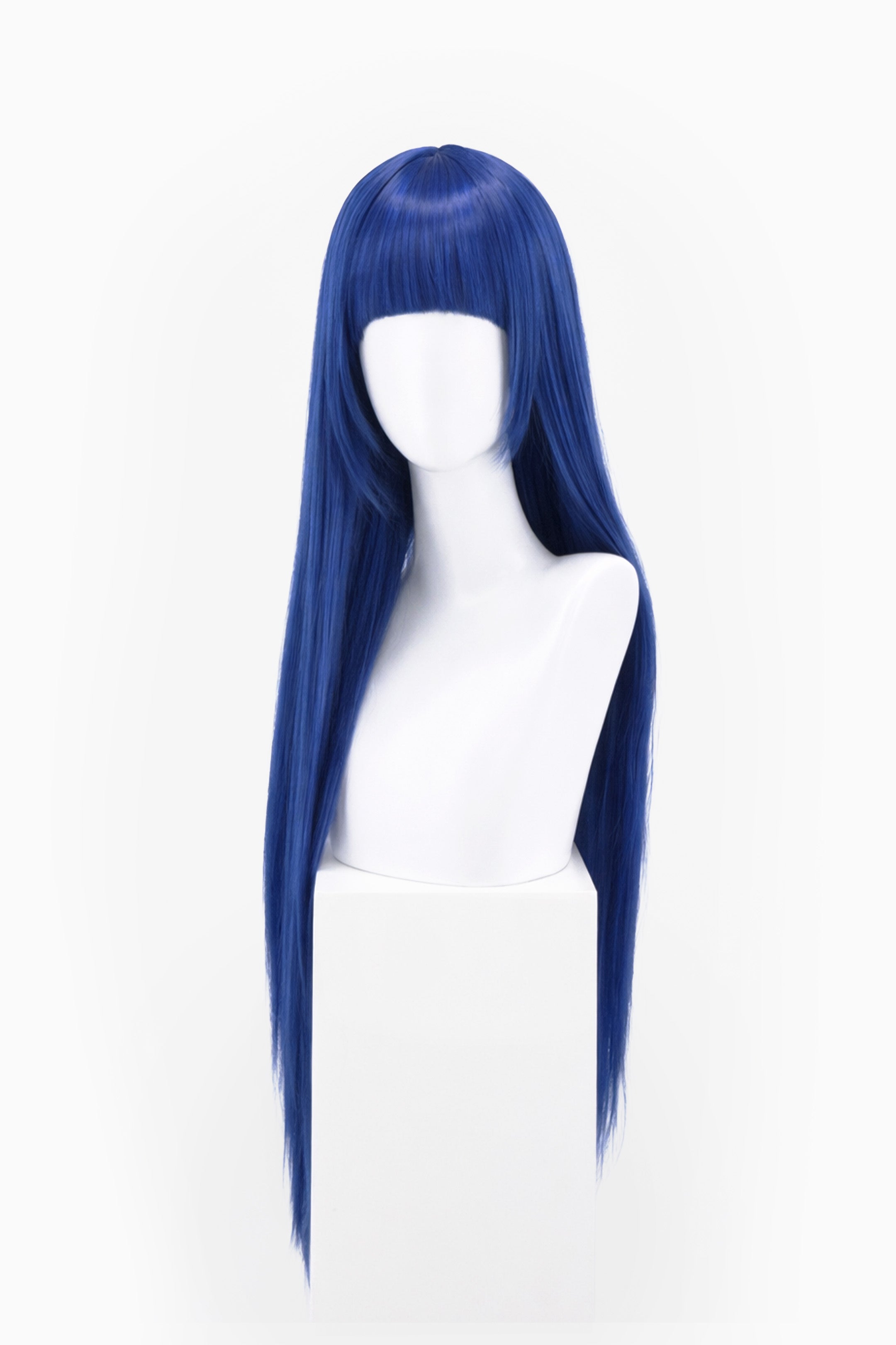 LONG ELECTRIC BLUE WIG