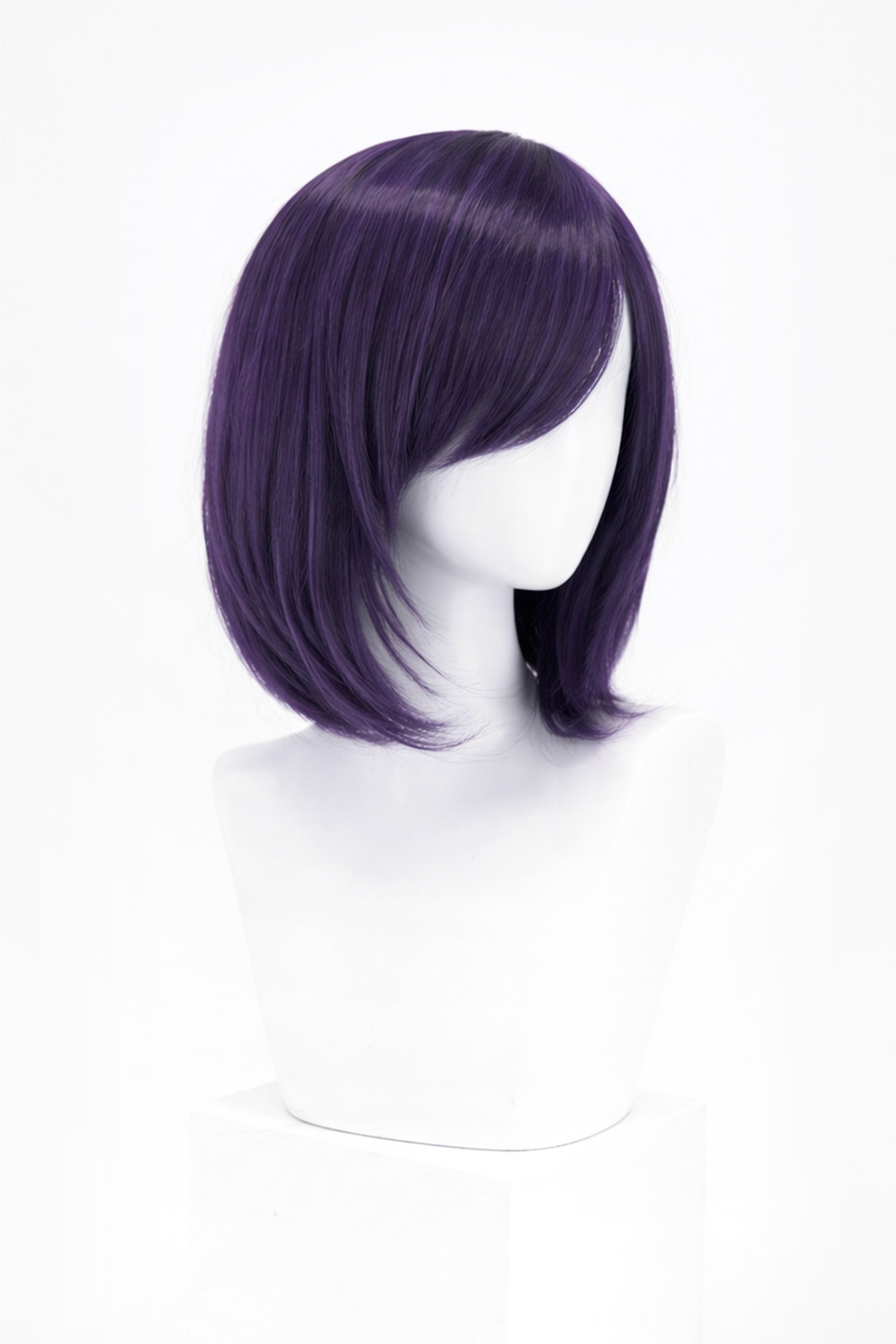SHORT PURPLE WIG