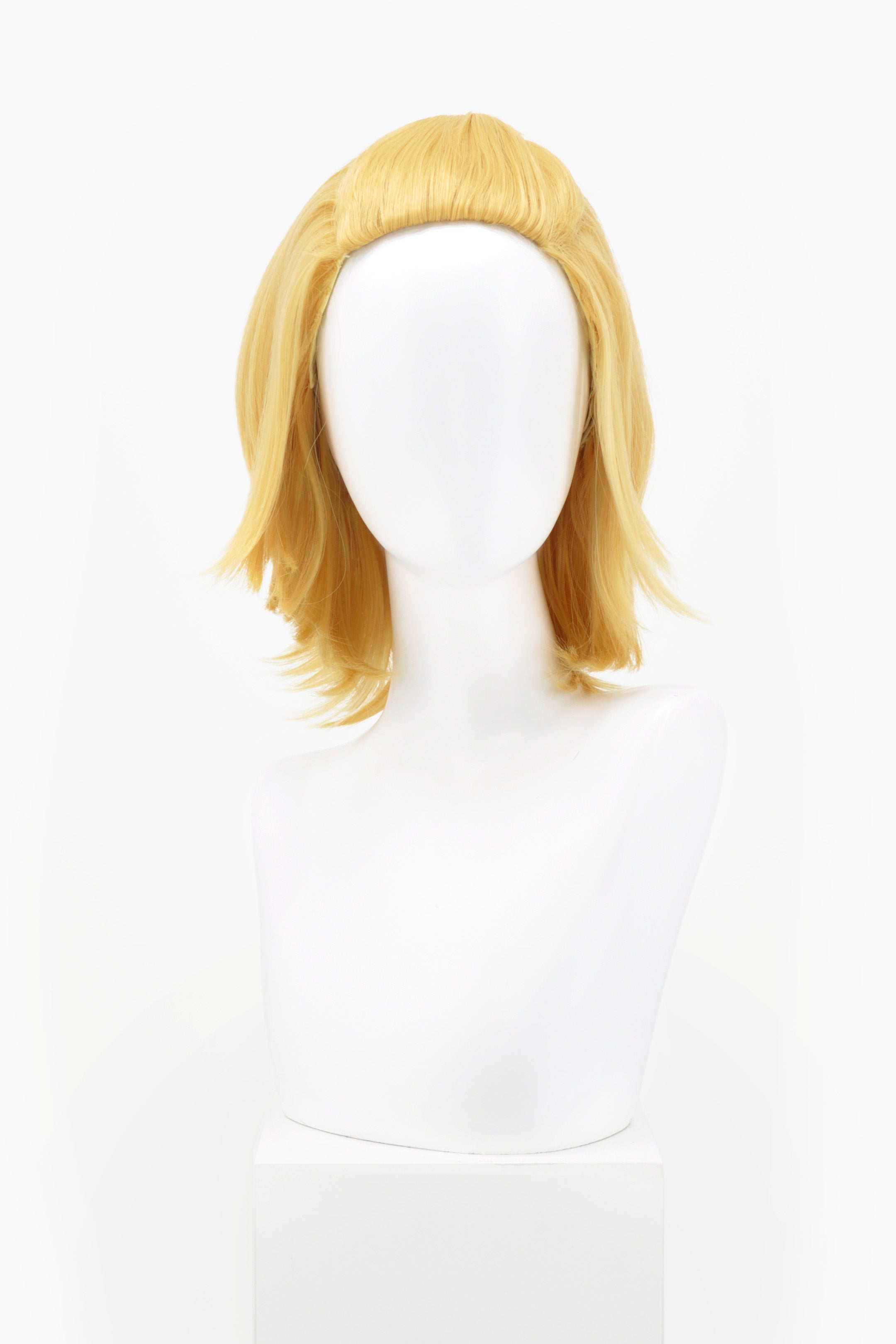 PERRUQUE BLONDE SANS FRANGES