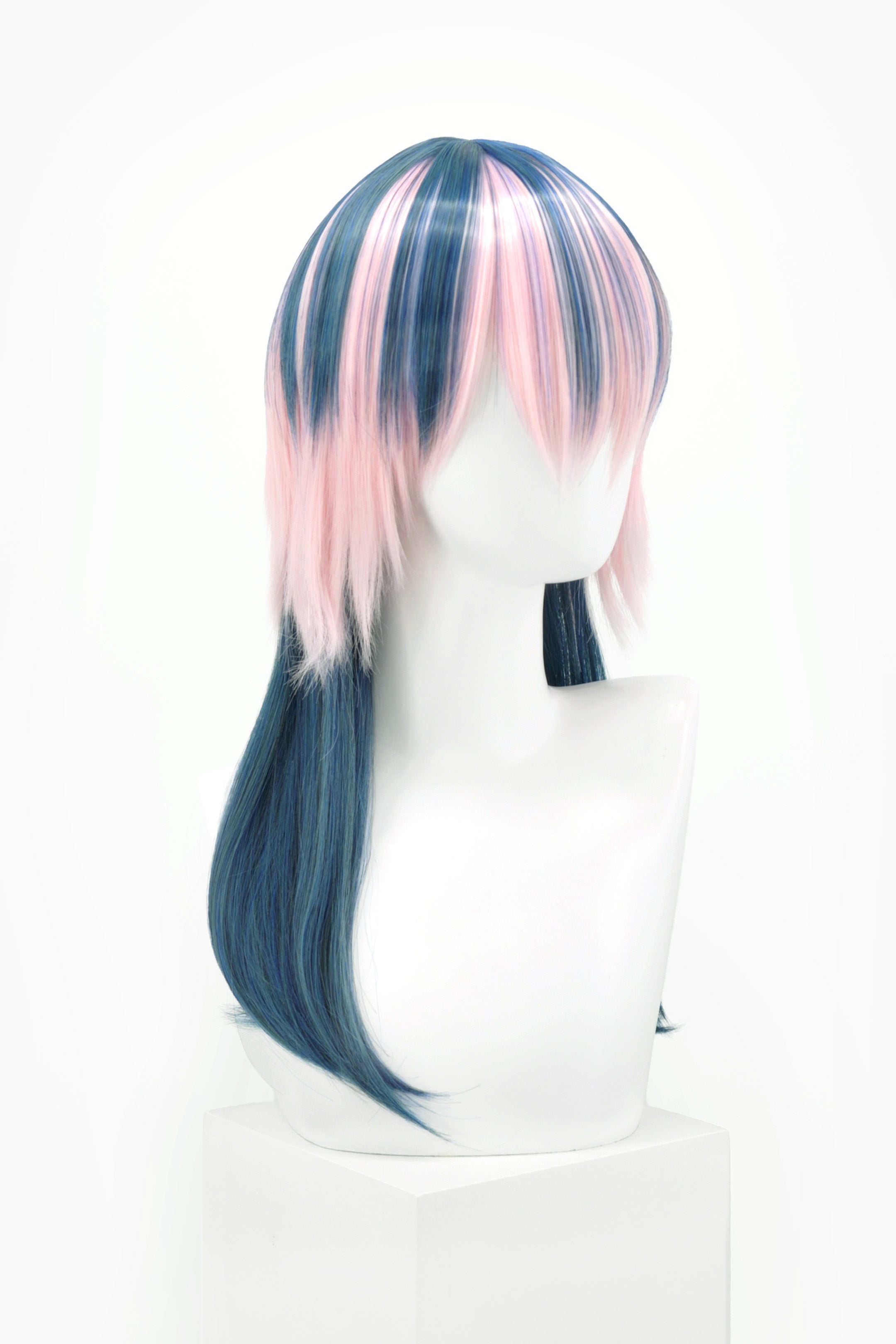 PERRUQUE BLEUE/ROSE