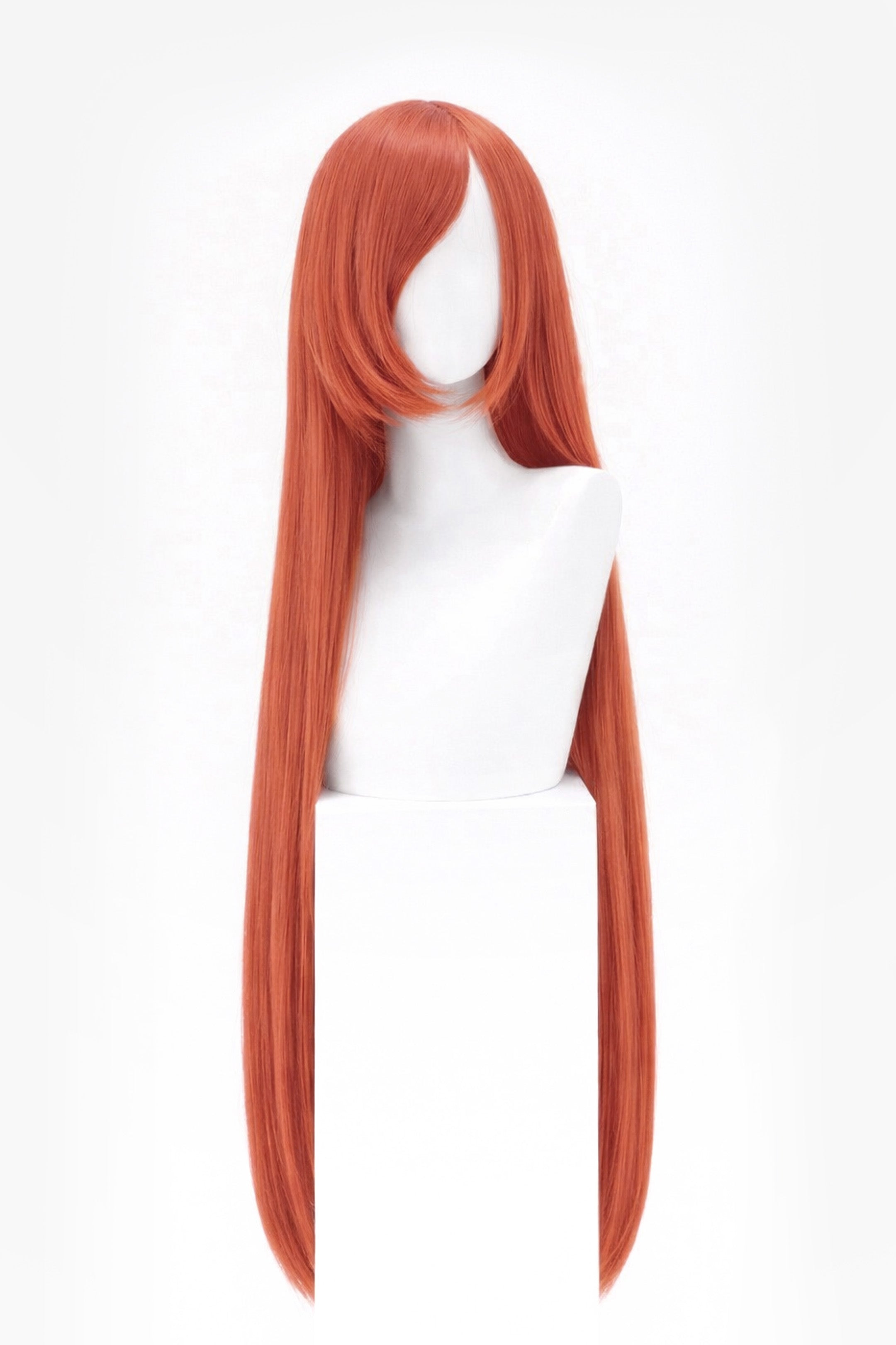 PERRUQUE EXTRA LONGUE ORANGE VIF
