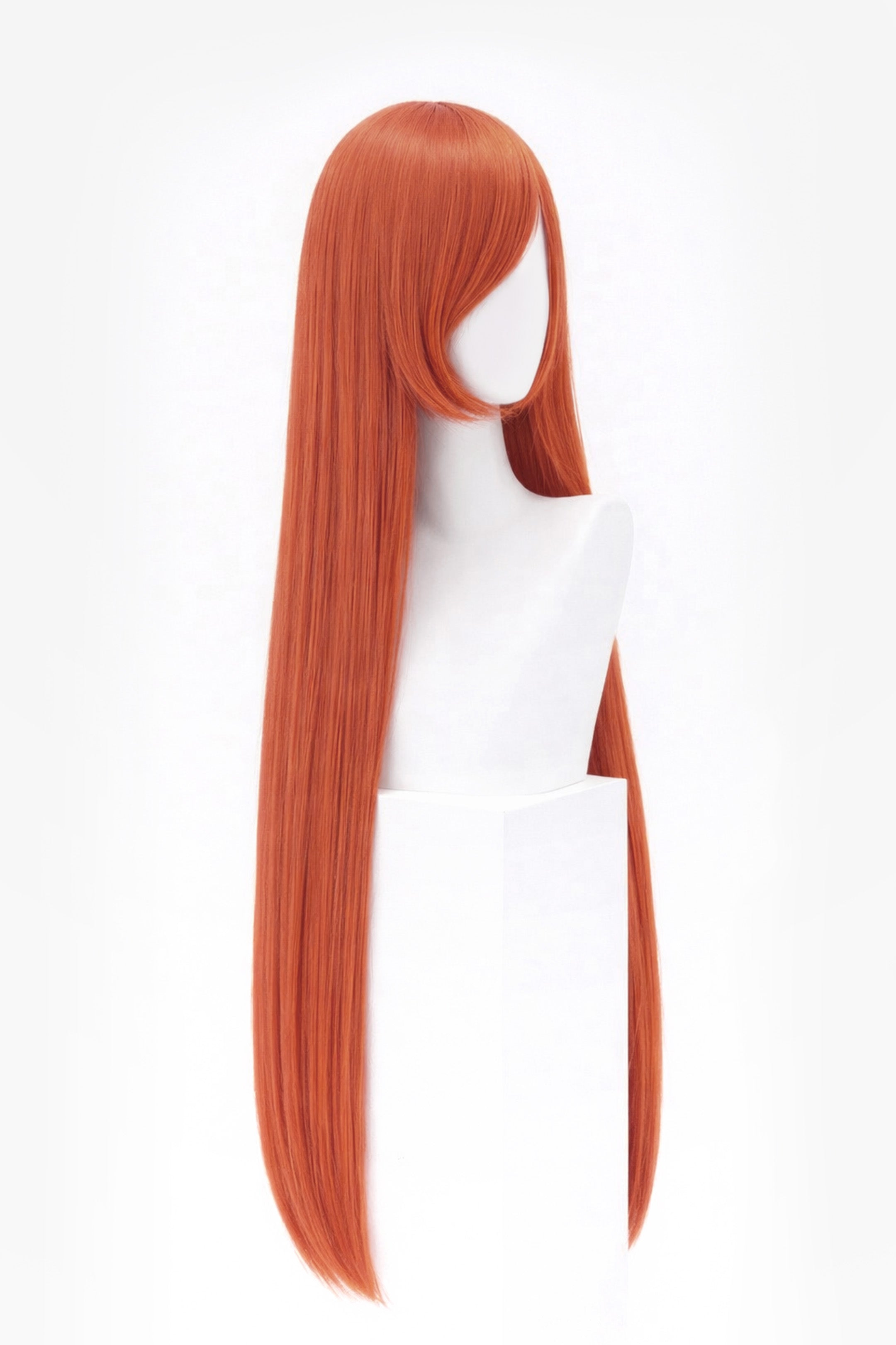 PERRUQUE EXTRA LONGUE ORANGE VIF