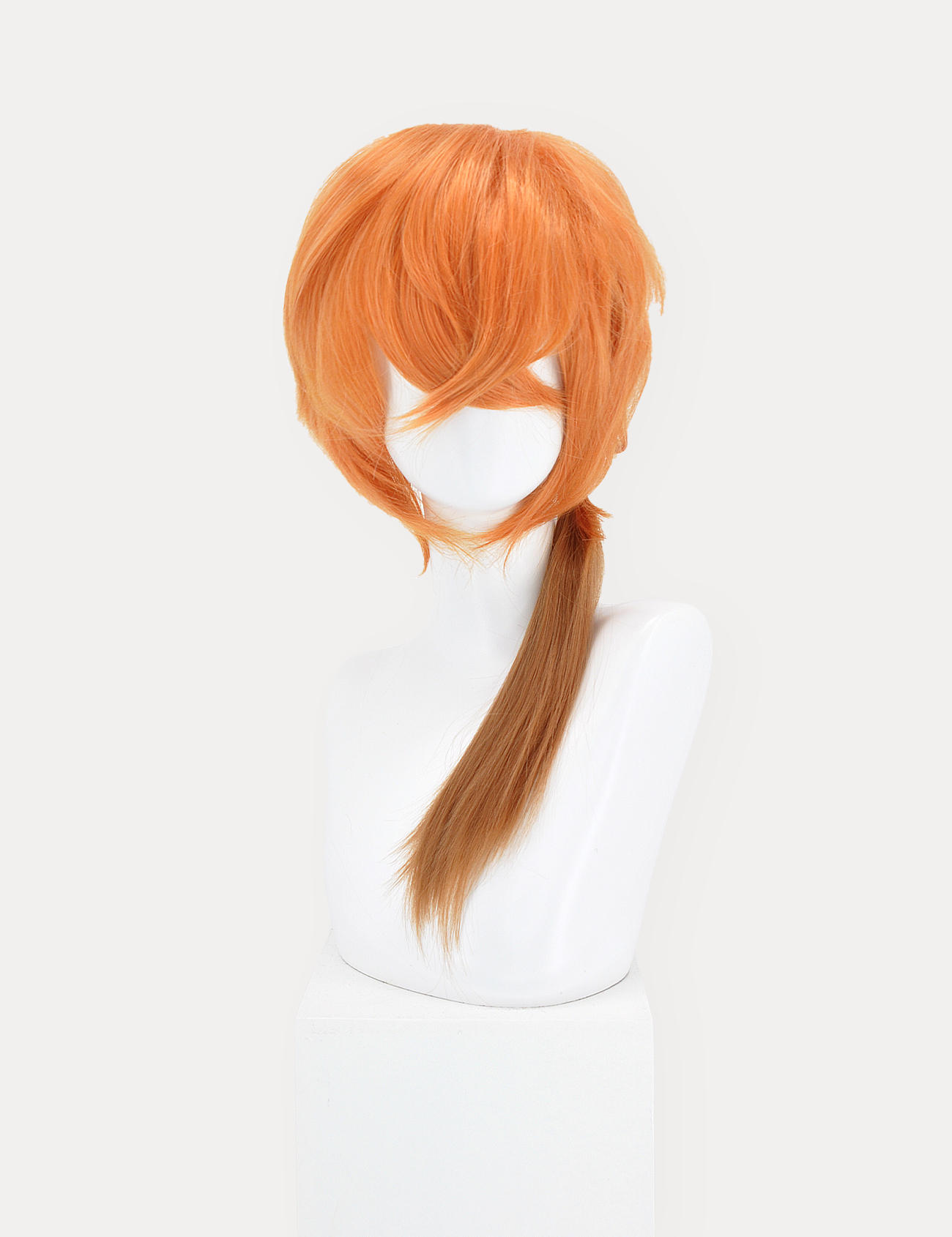 ORANGE WIG WITH BROWN TAIL