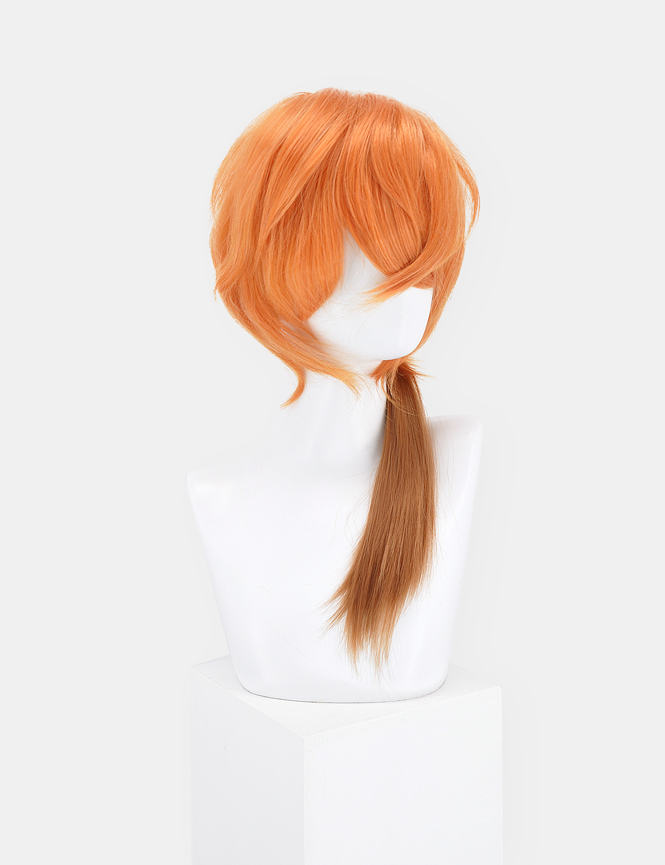 ORANGE WIG WITH BROWN TAIL