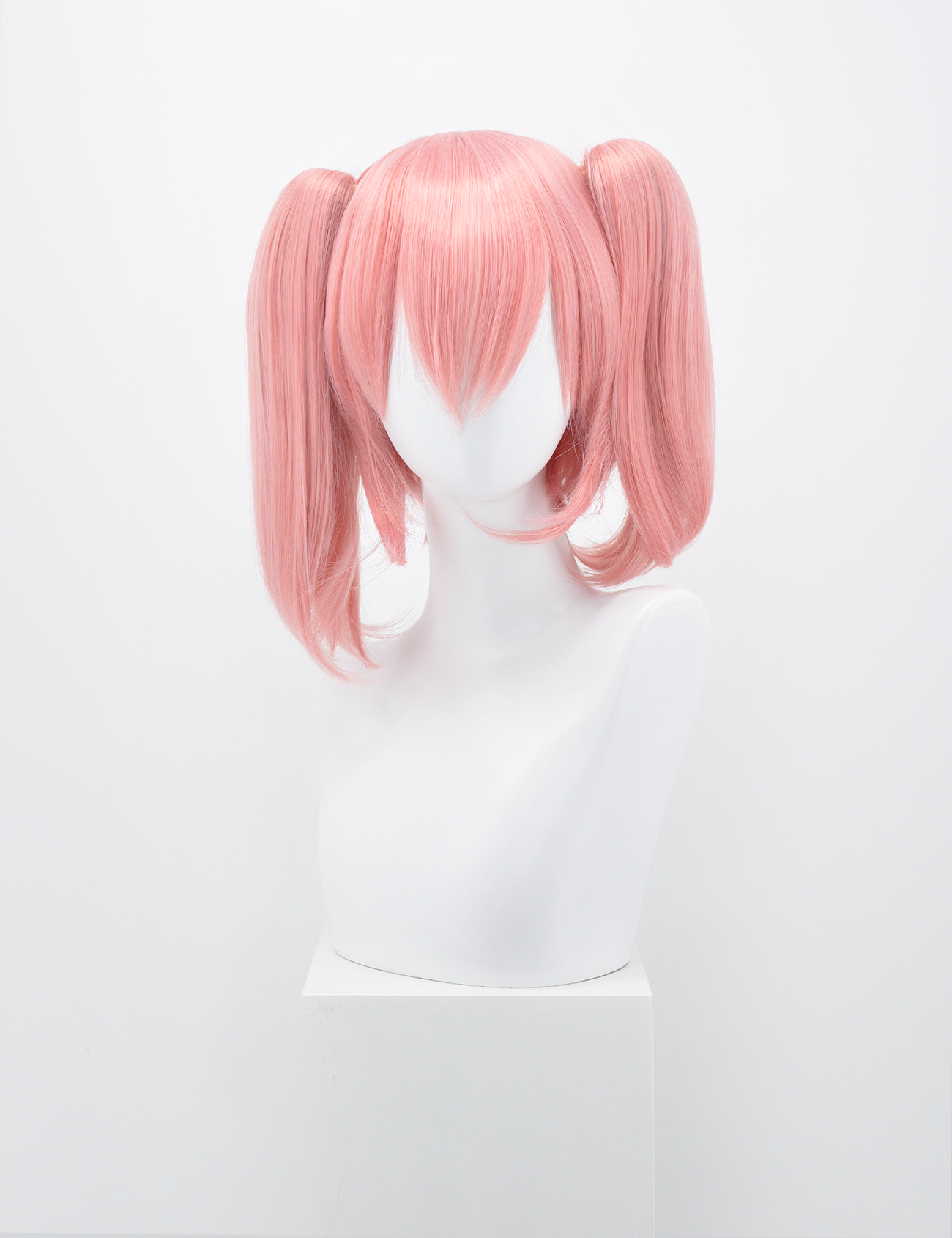 PINK WIG WITH PONY CLIPS