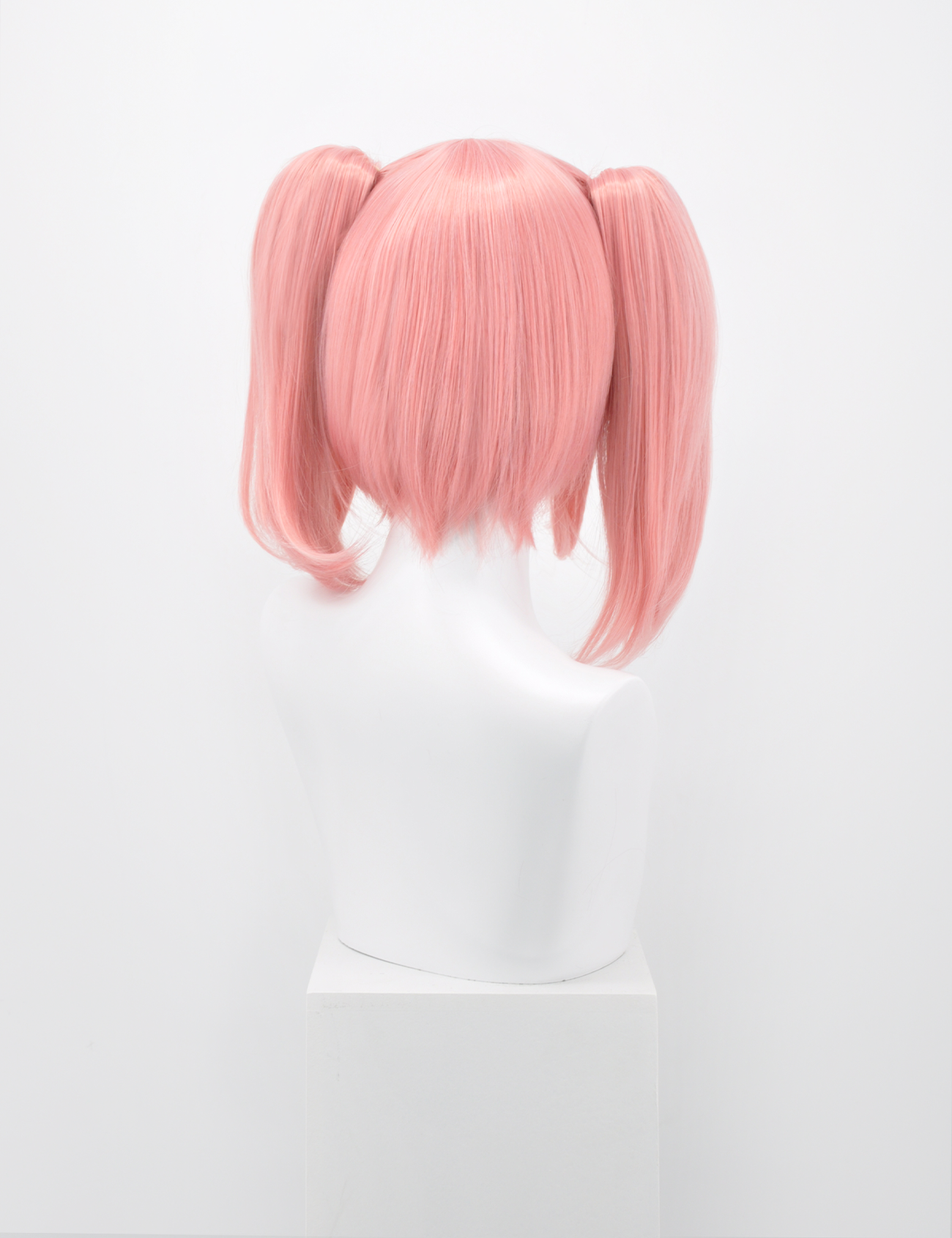 PINK WIG WITH PONY CLIPS