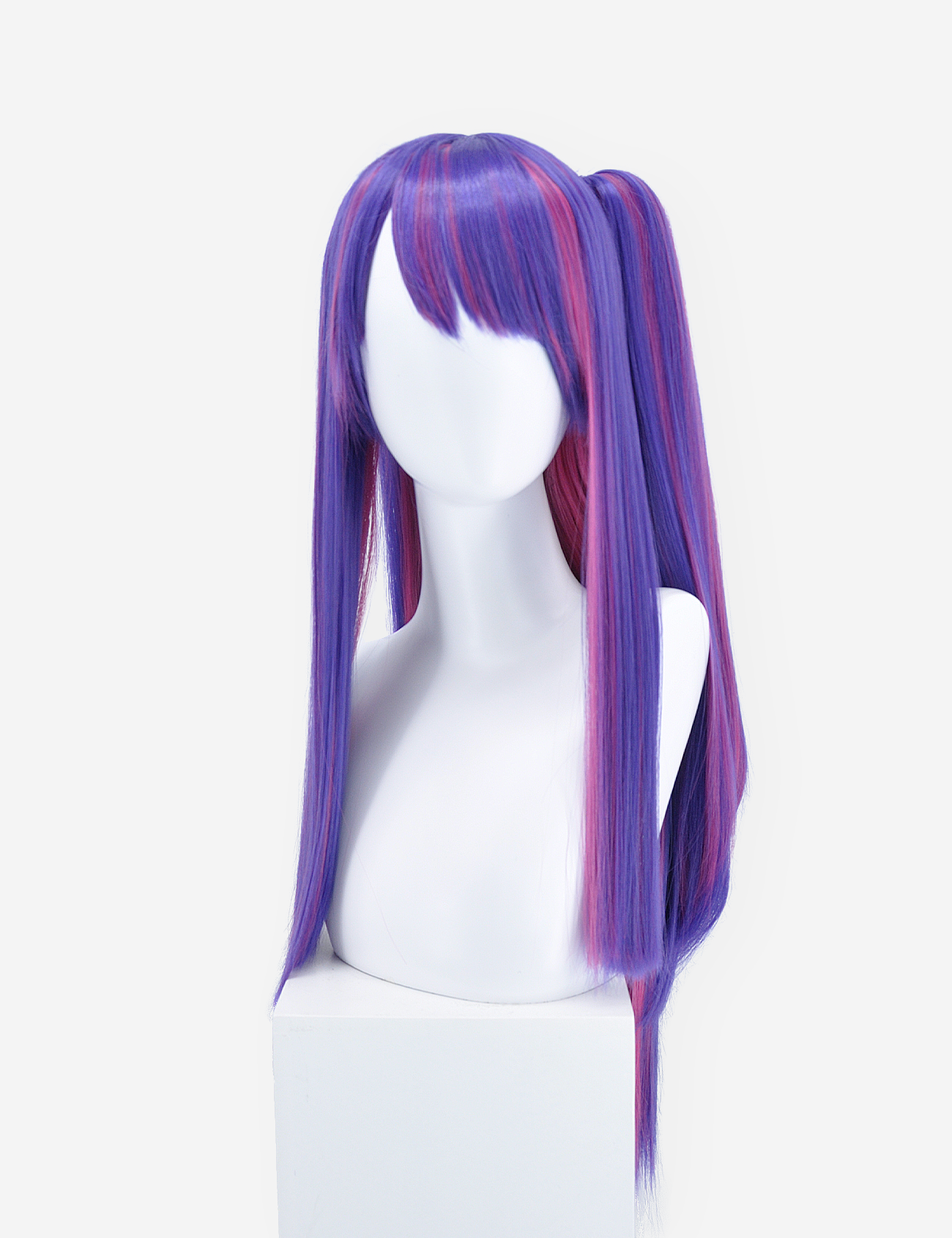 PURPLE/PINK LONG WIG