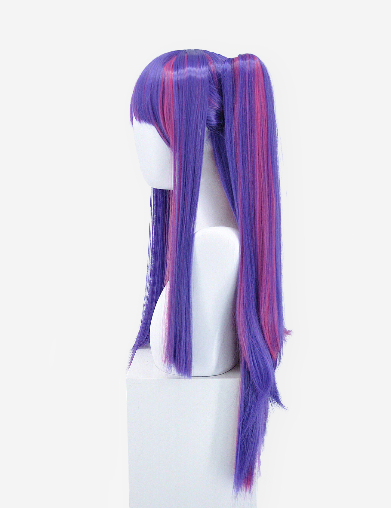 PURPLE/PINK LONG WIG