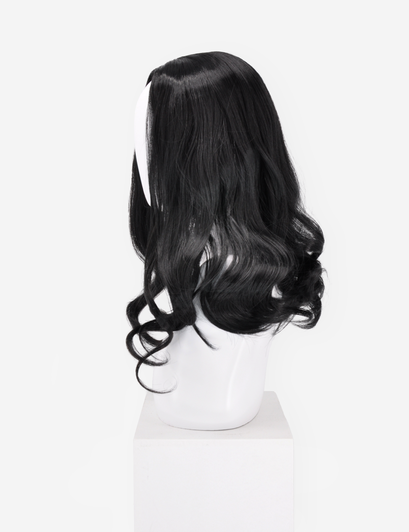 FRINGELESS BLACK WIG