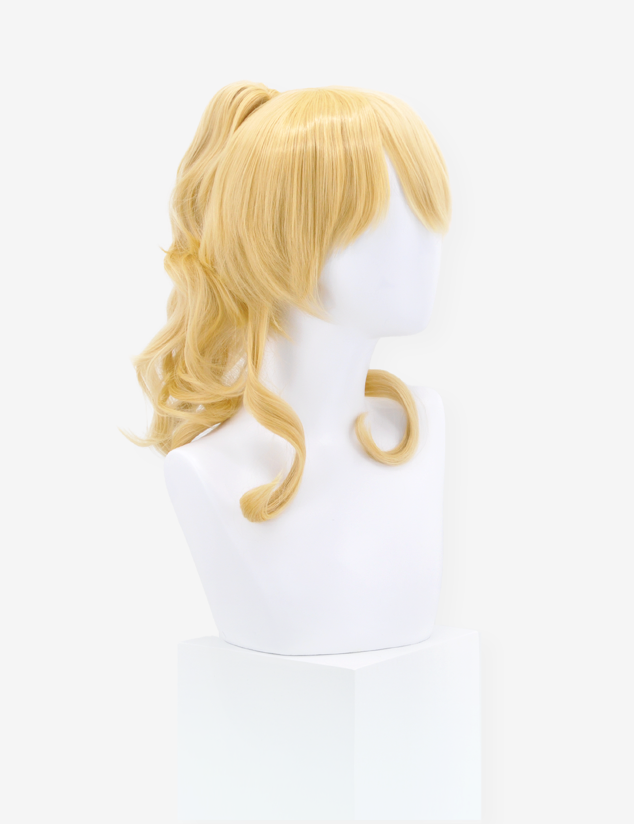 BLOND WIG WITH PONY