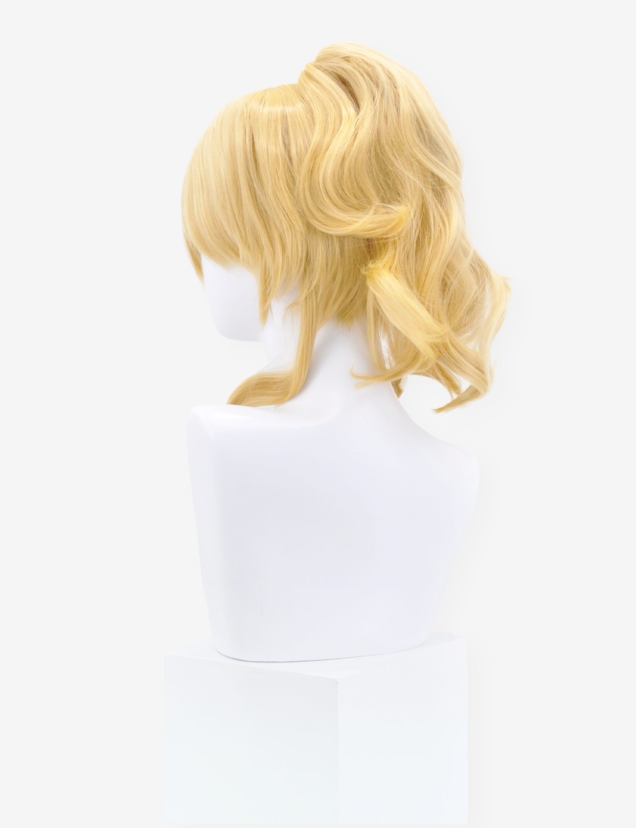 BLOND WIG WITH PONY