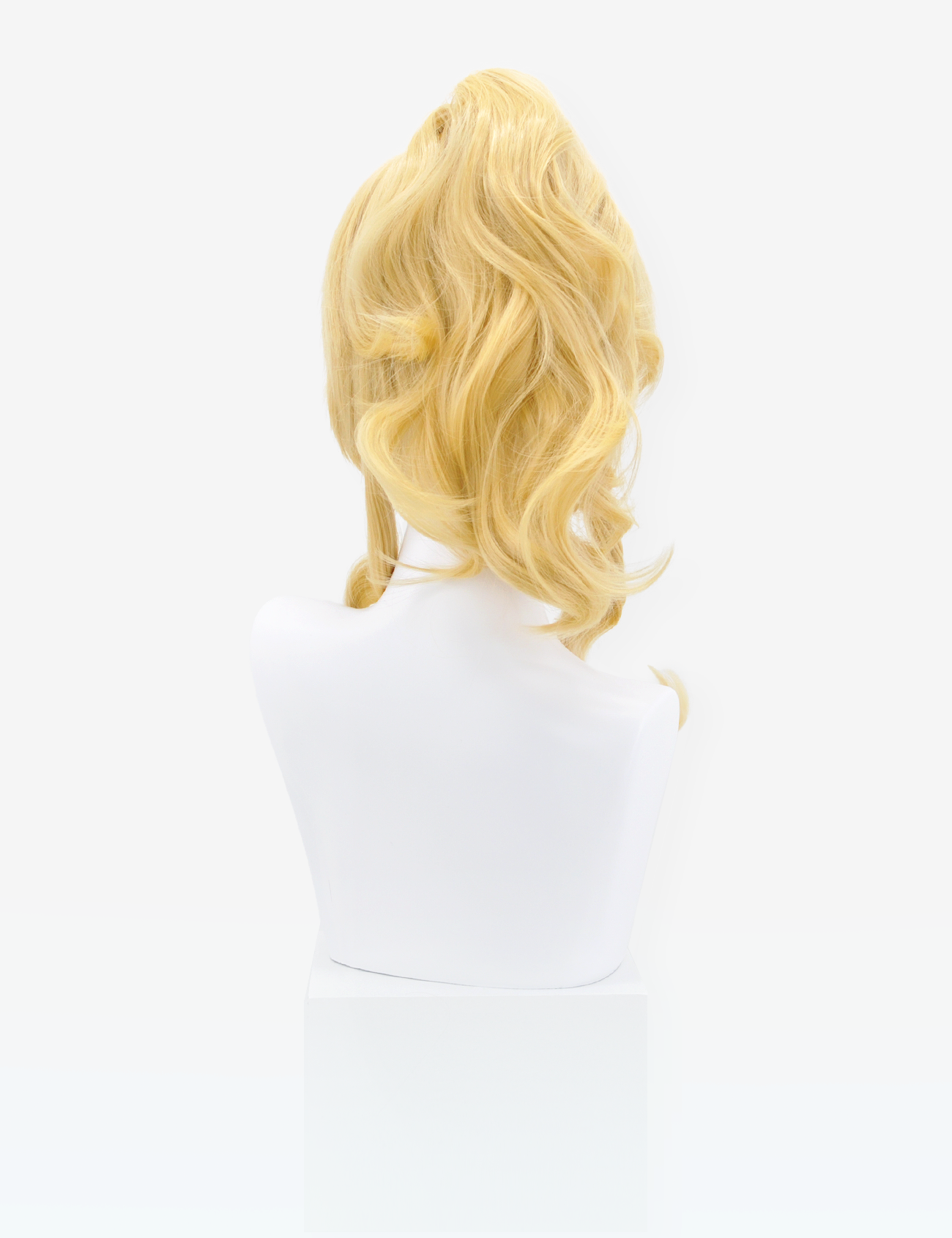 BLOND WIG WITH PONY