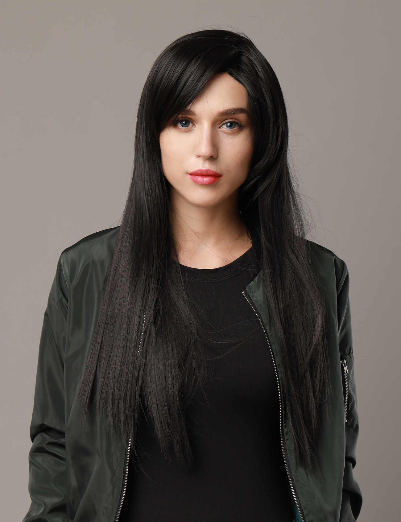 LONG WIG - BLACK