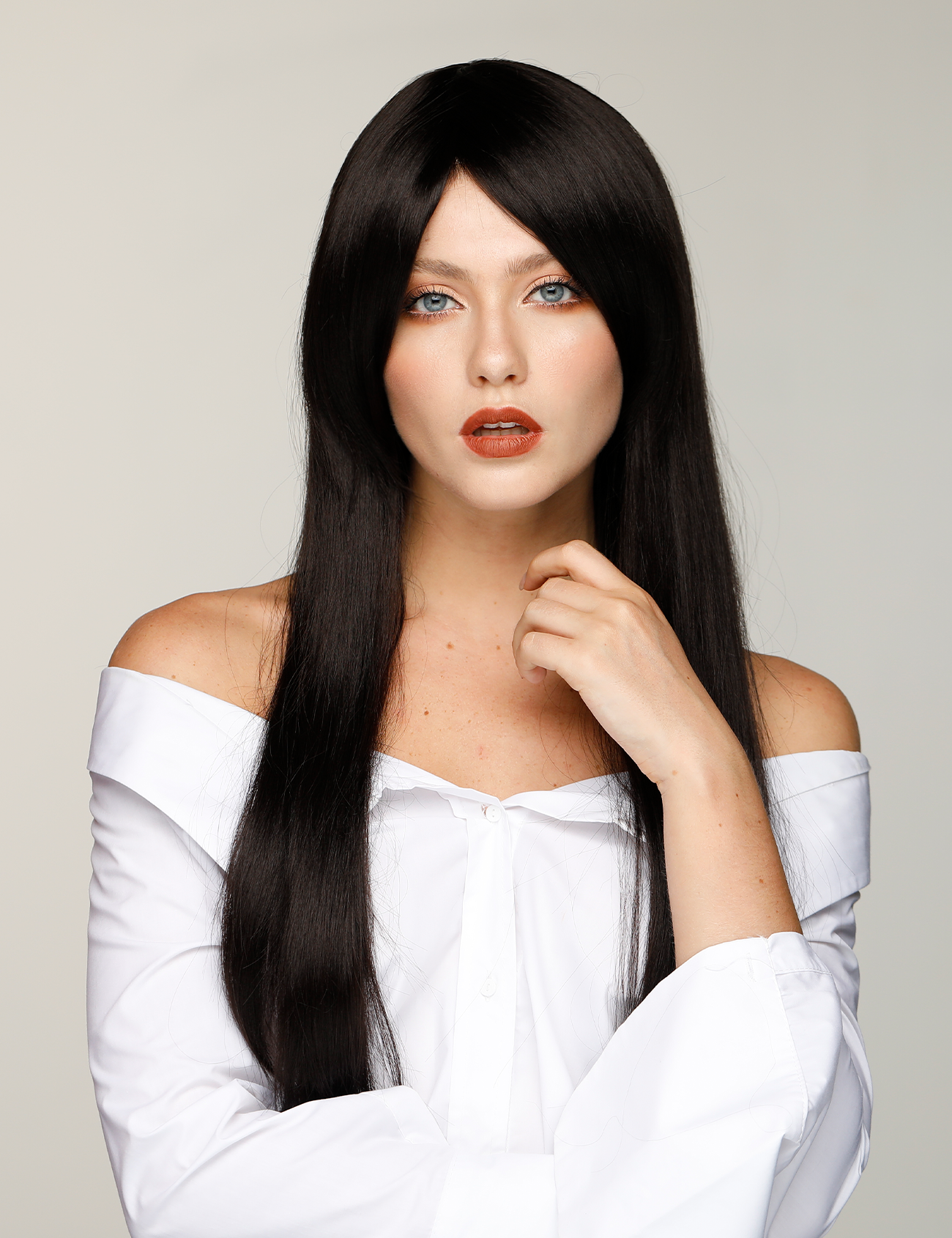 LONG WIG - BROWN