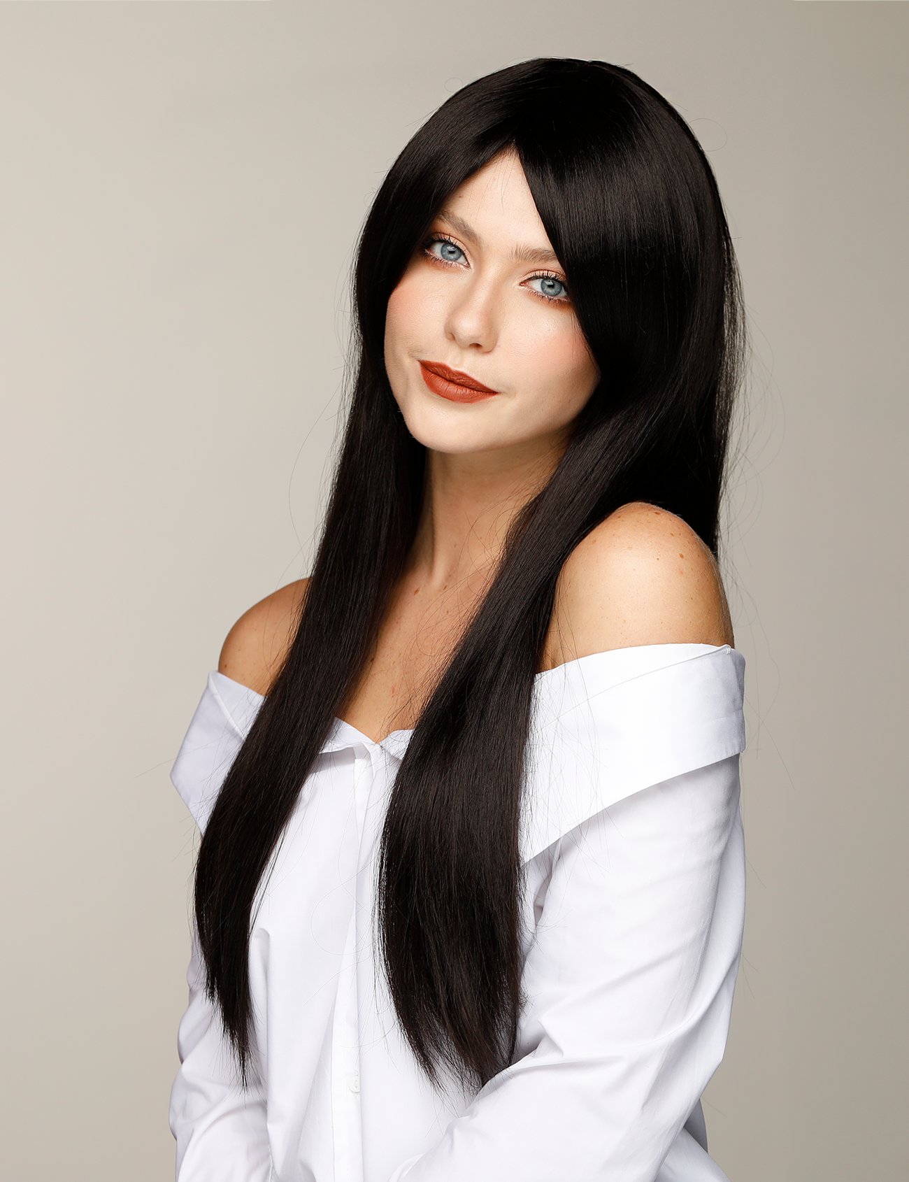 LONG WIG - BROWN