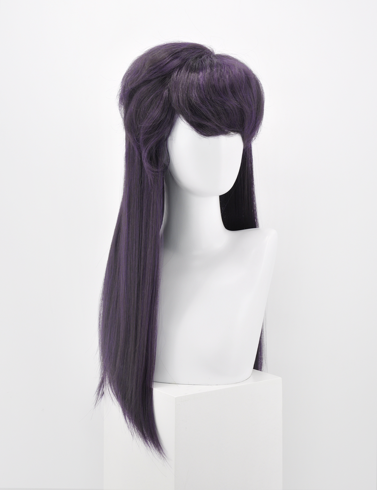 DARK PURPLE LONG WIG