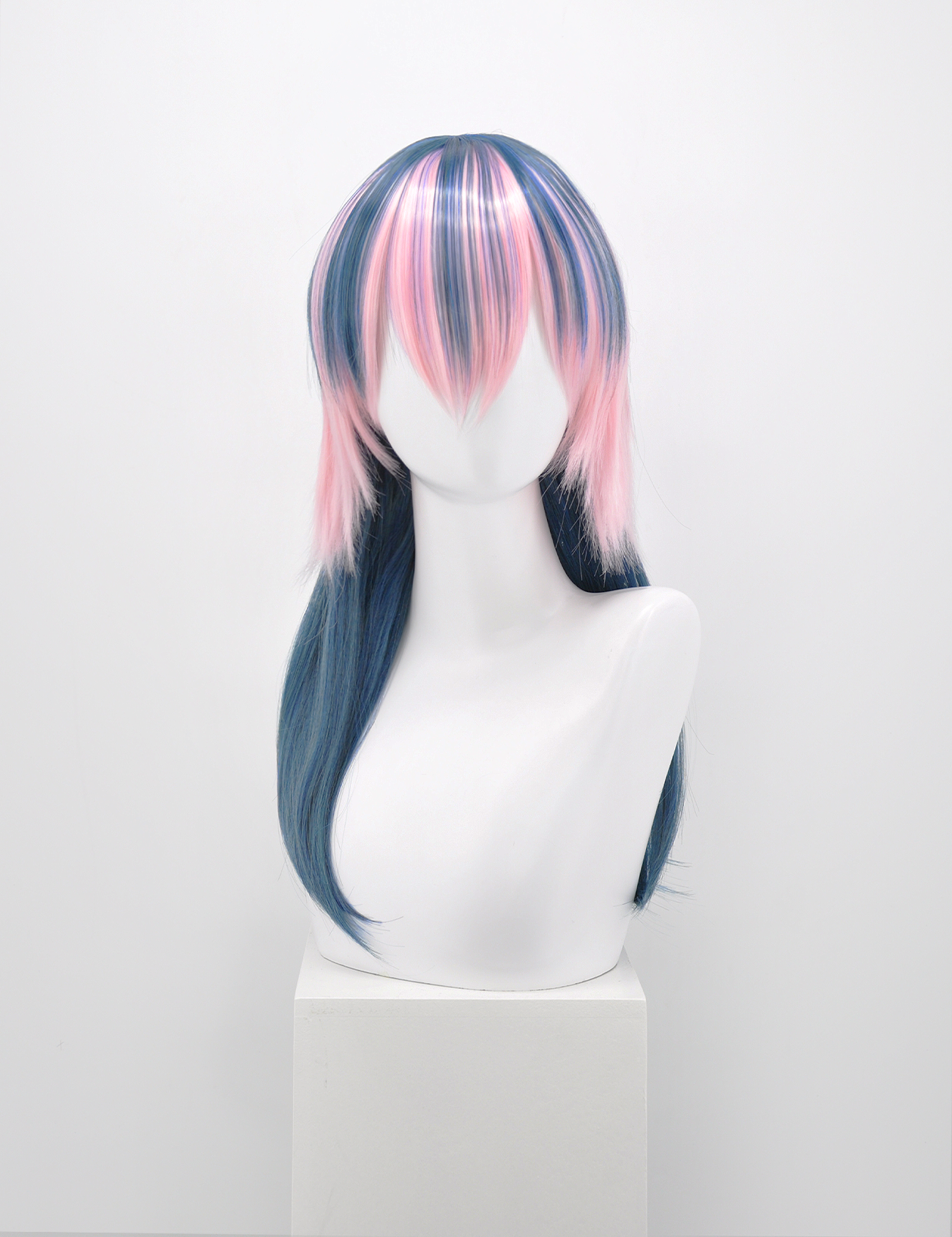 BLUE/PINK WIG