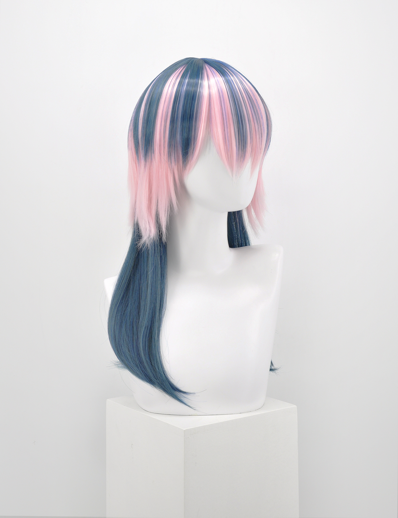 BLUE/PINK WIG