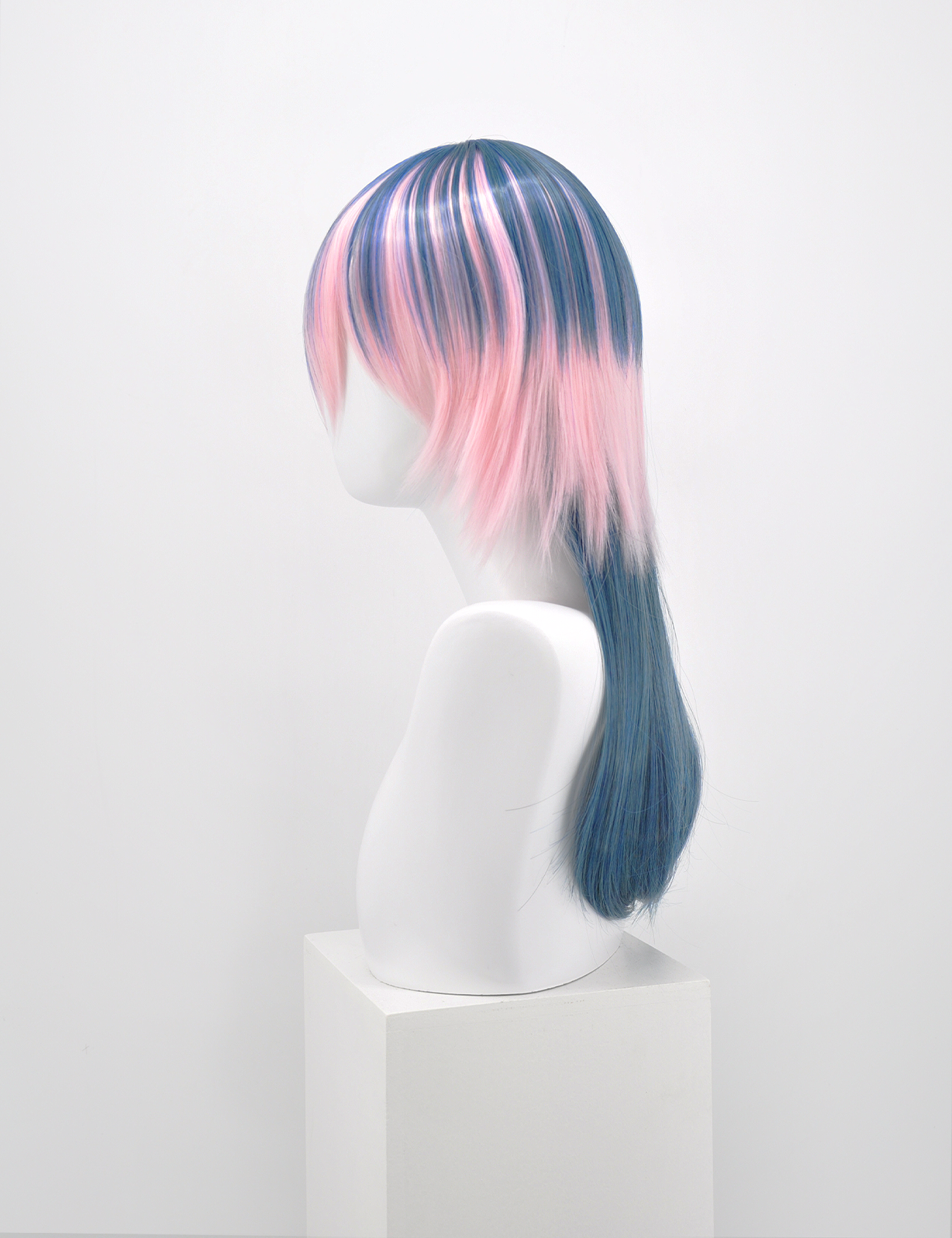 BLUE/PINK WIG