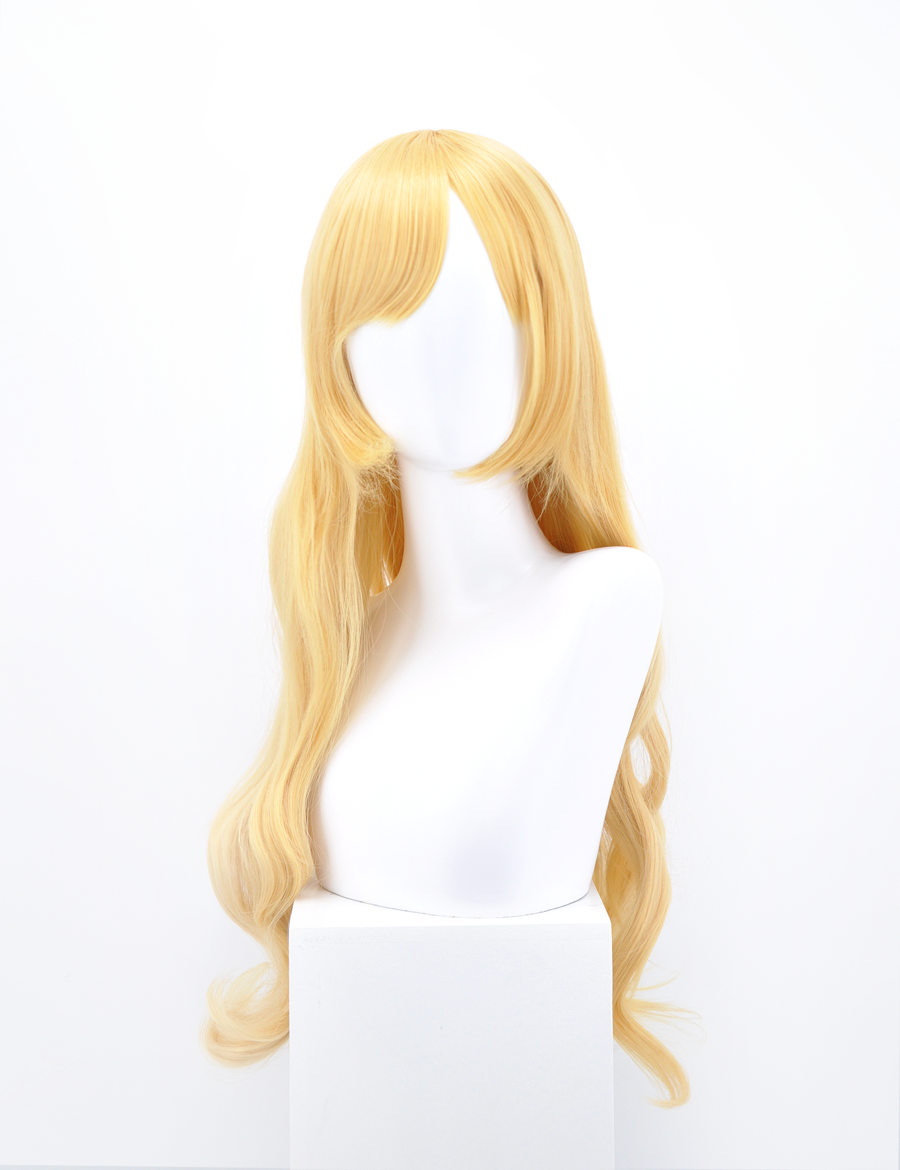 BLOND WAVY WIG