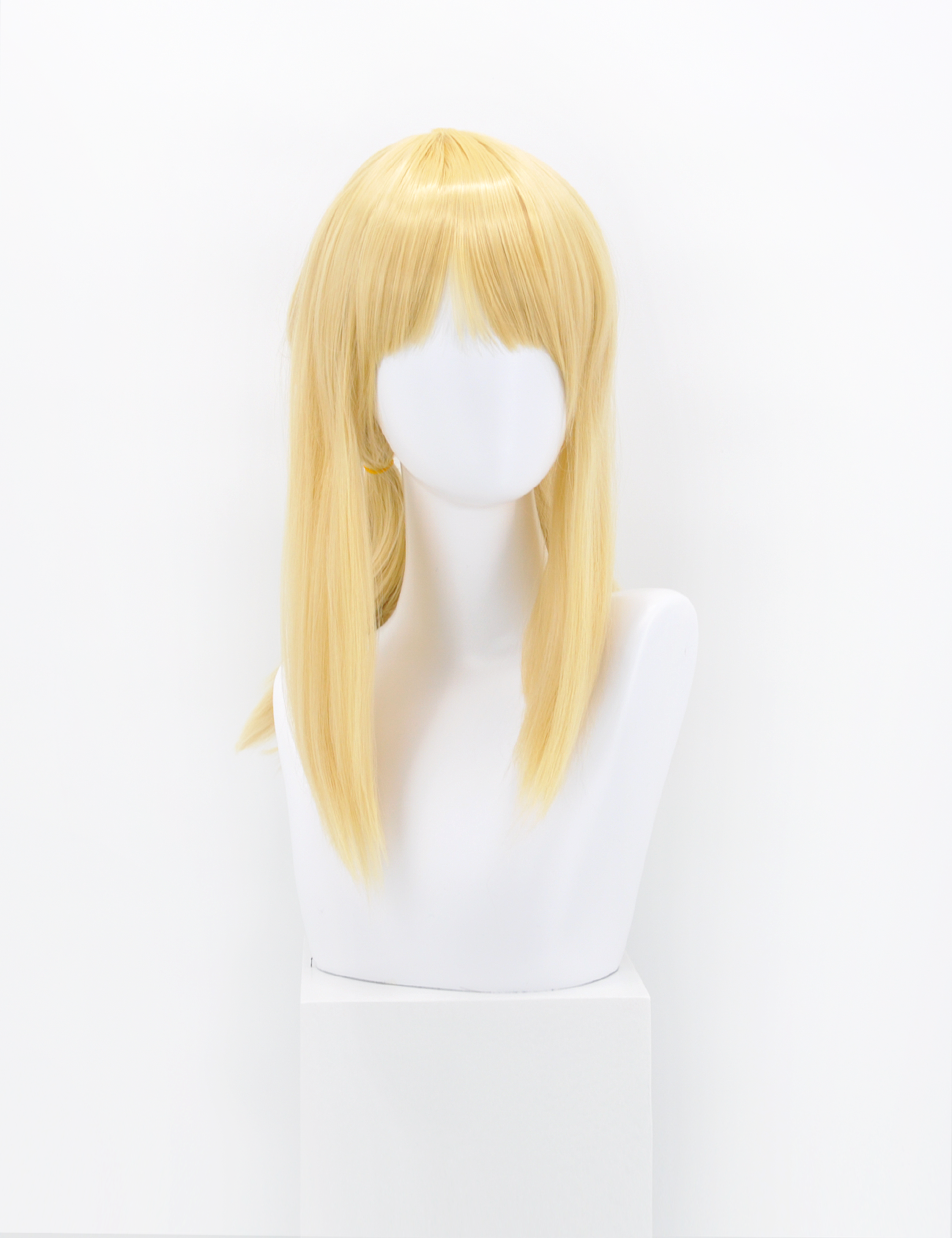 BLOND WIG WITH TAILS