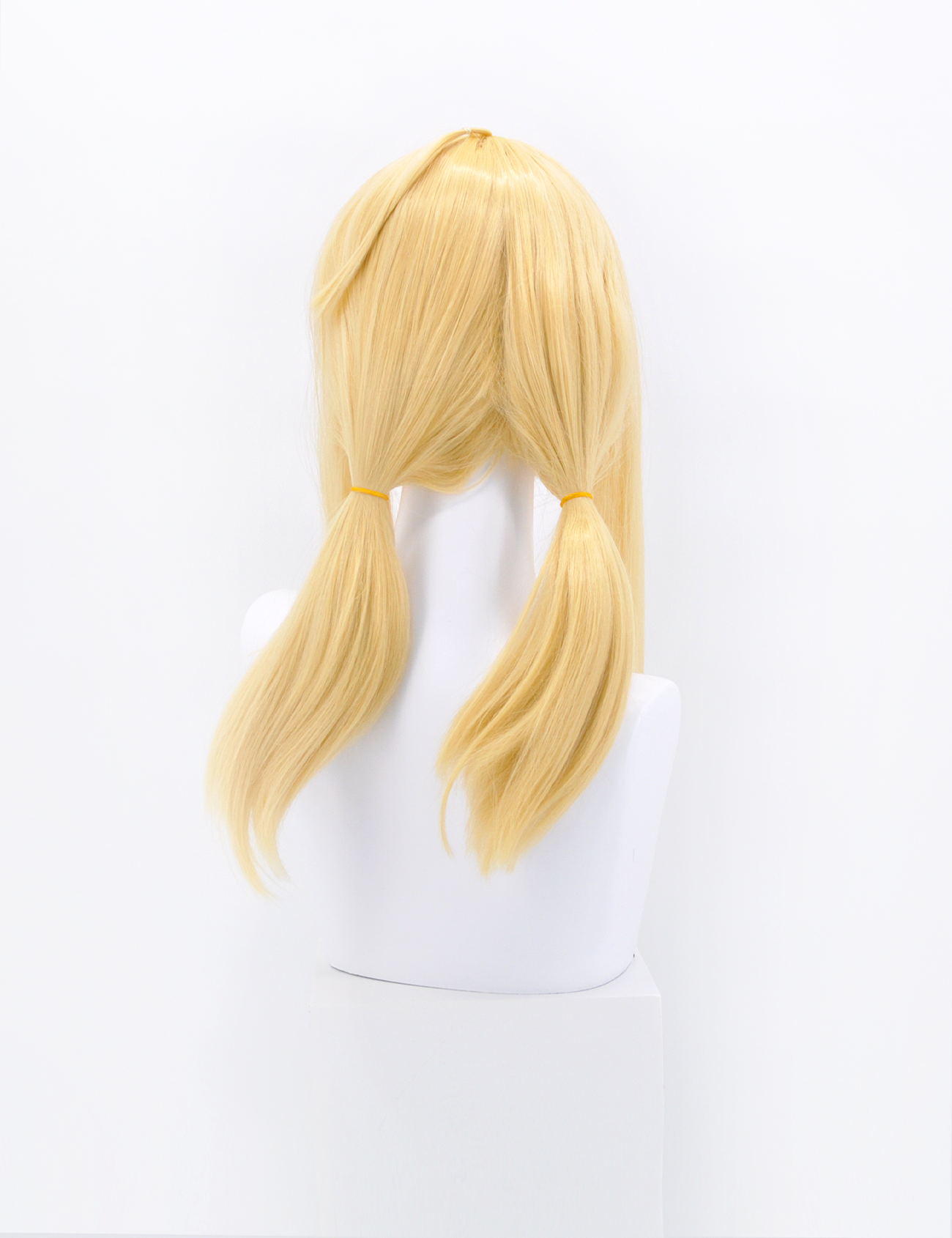 BLOND WIG WITH TAILS