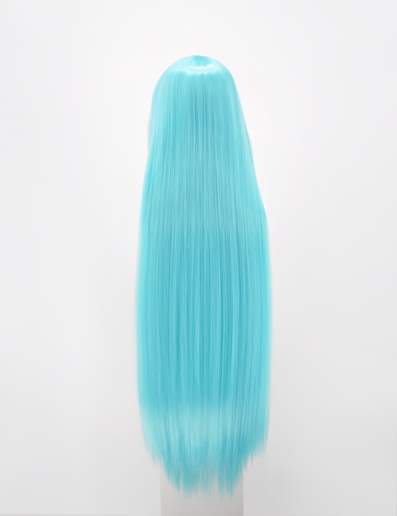 EXTRA LONG AQUA GREEN WIG