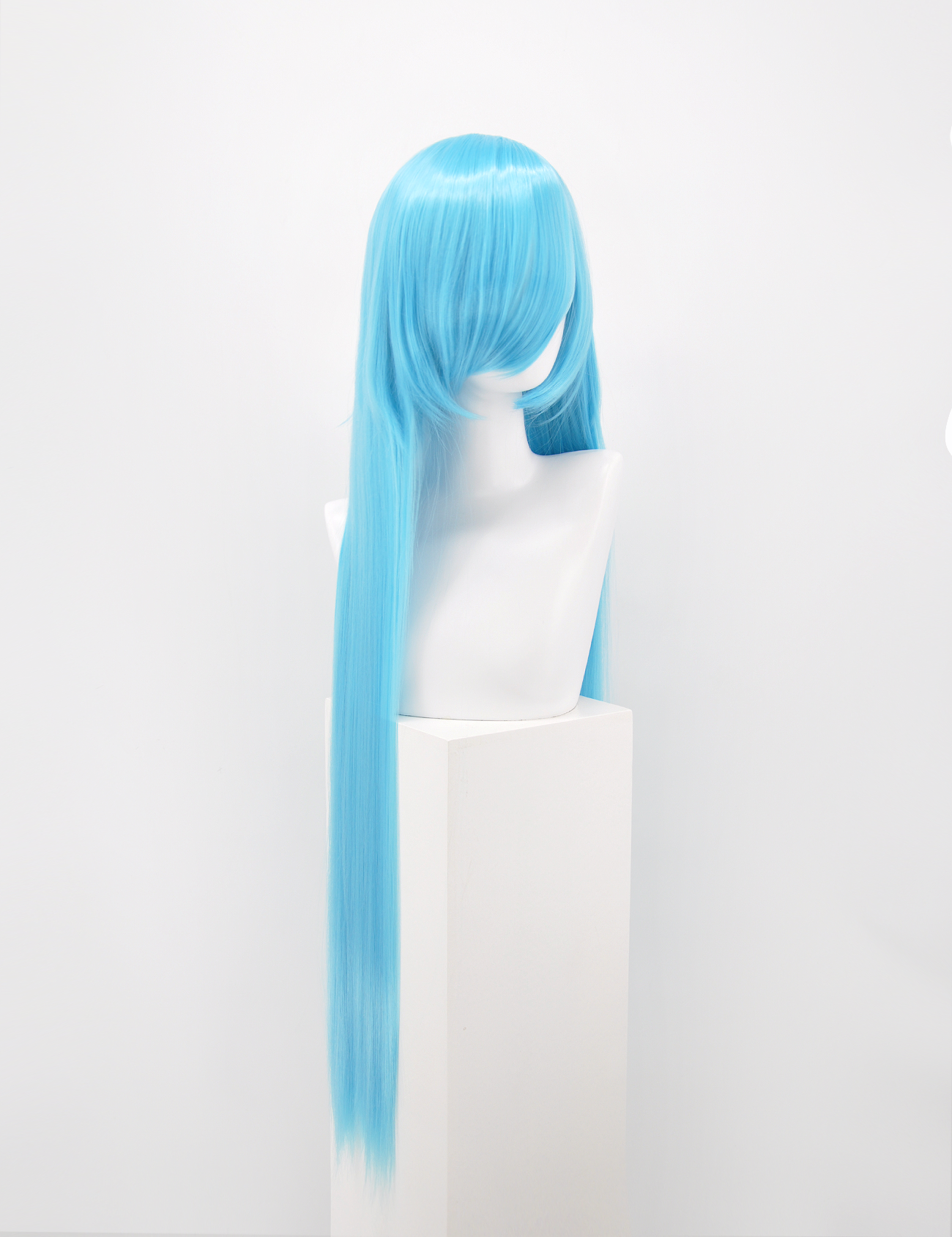 EXTRA LONG AQUA BLUE WIG