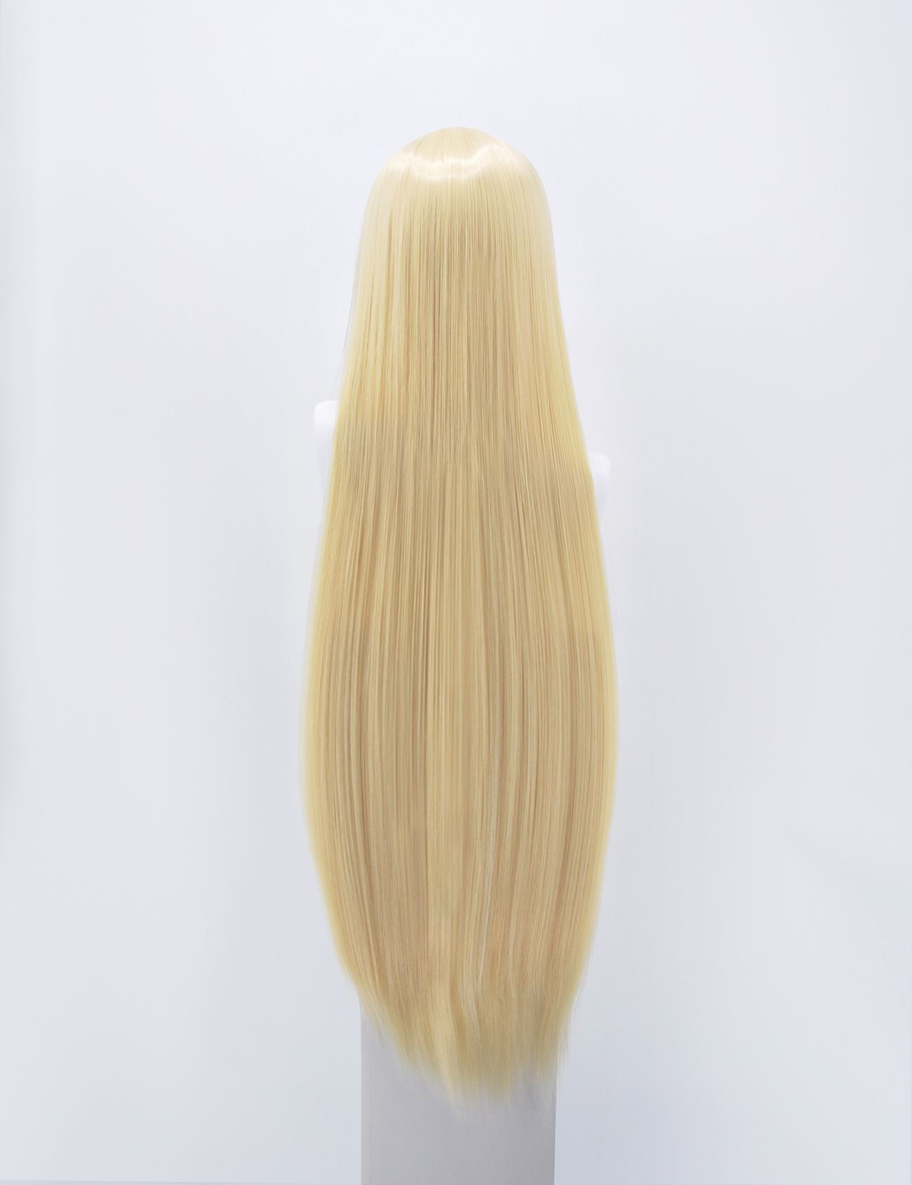 FRINGELESS EXTRA LONG BLOND WIG