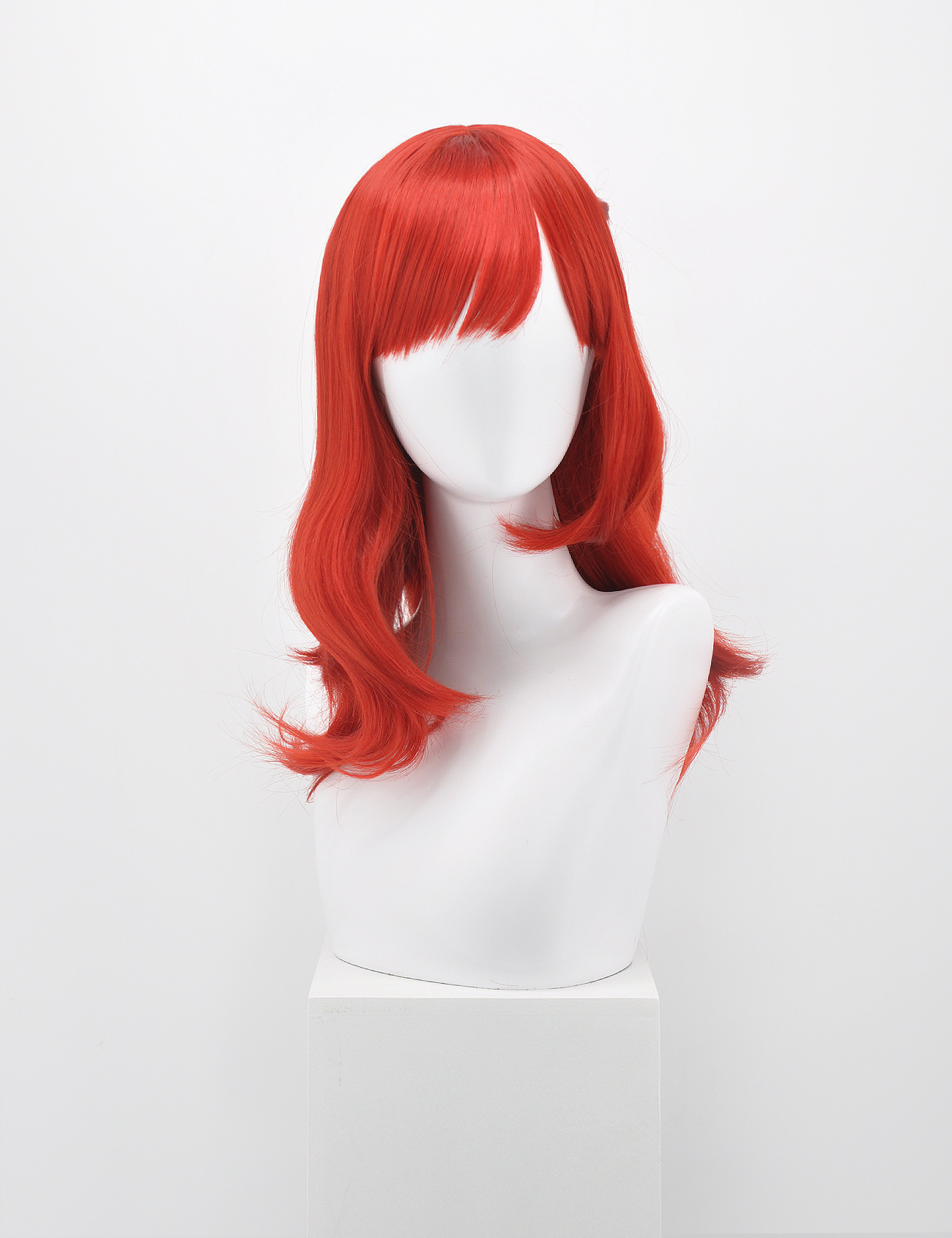 WAVY RED WIG