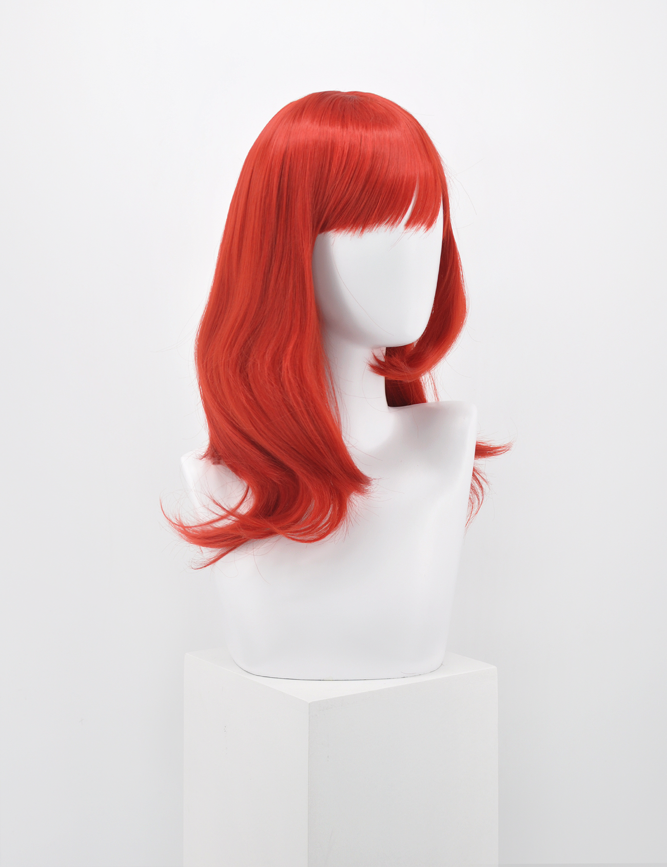 WAVY RED WIG