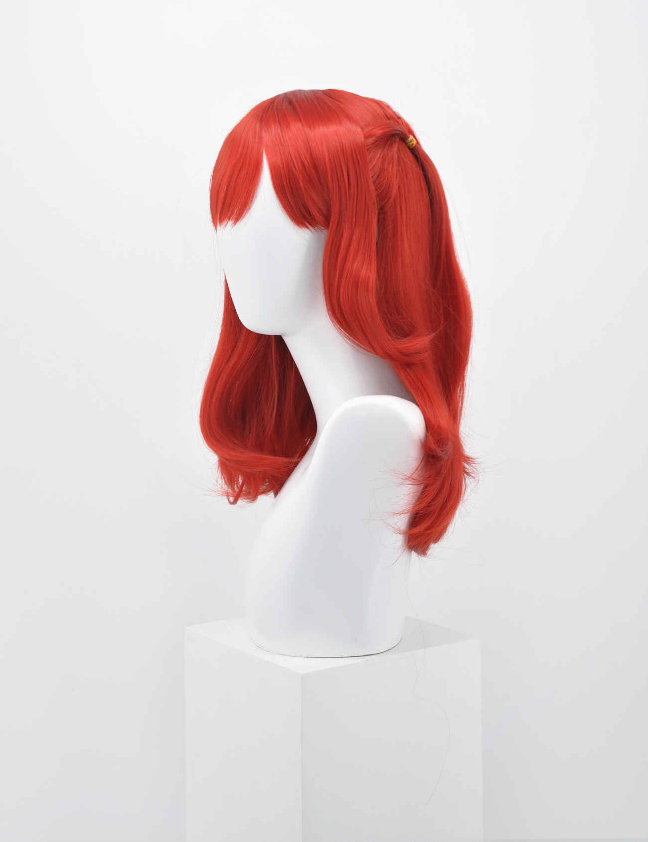 WAVY RED WIG