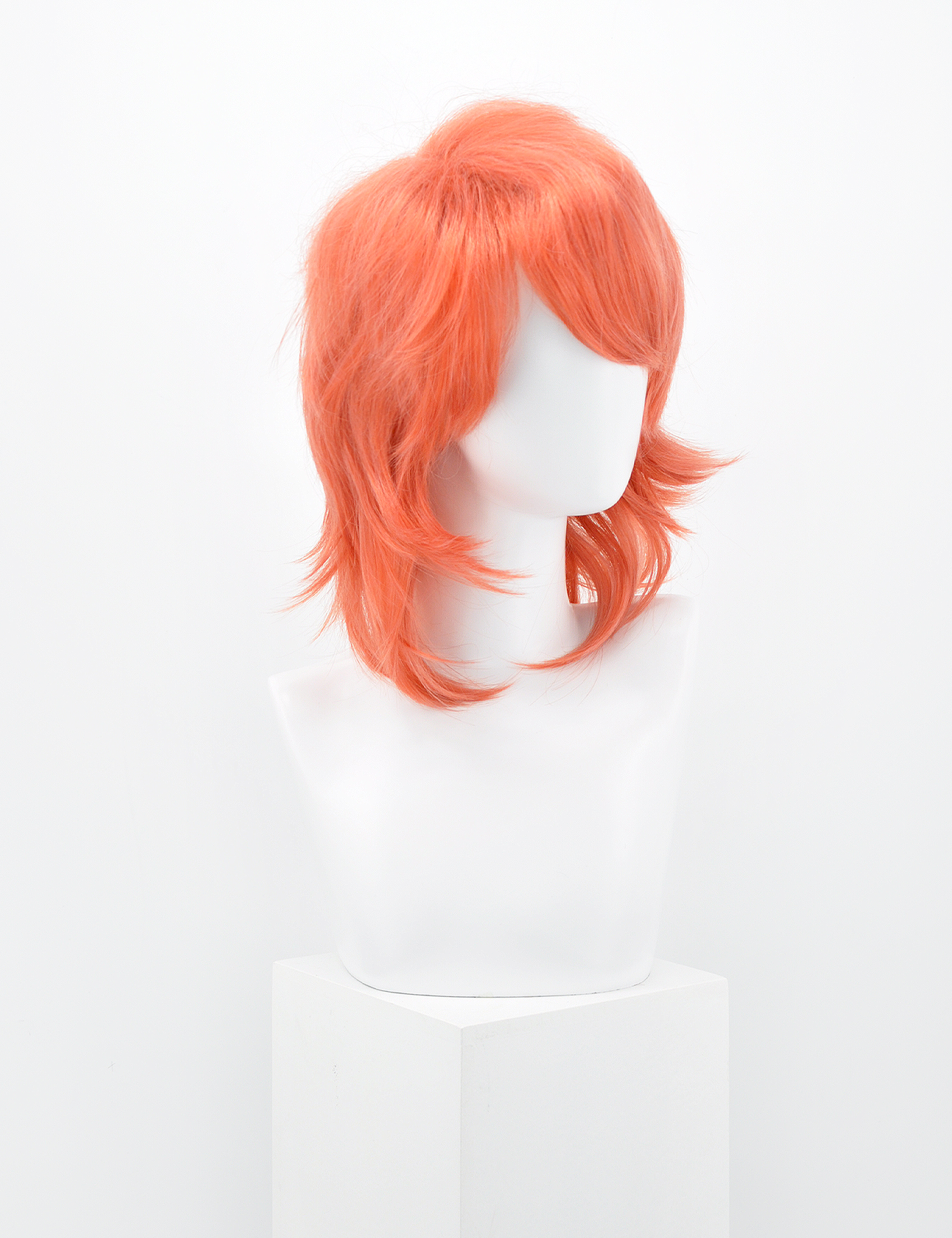 MID-LENGTH OLD PINK WIG