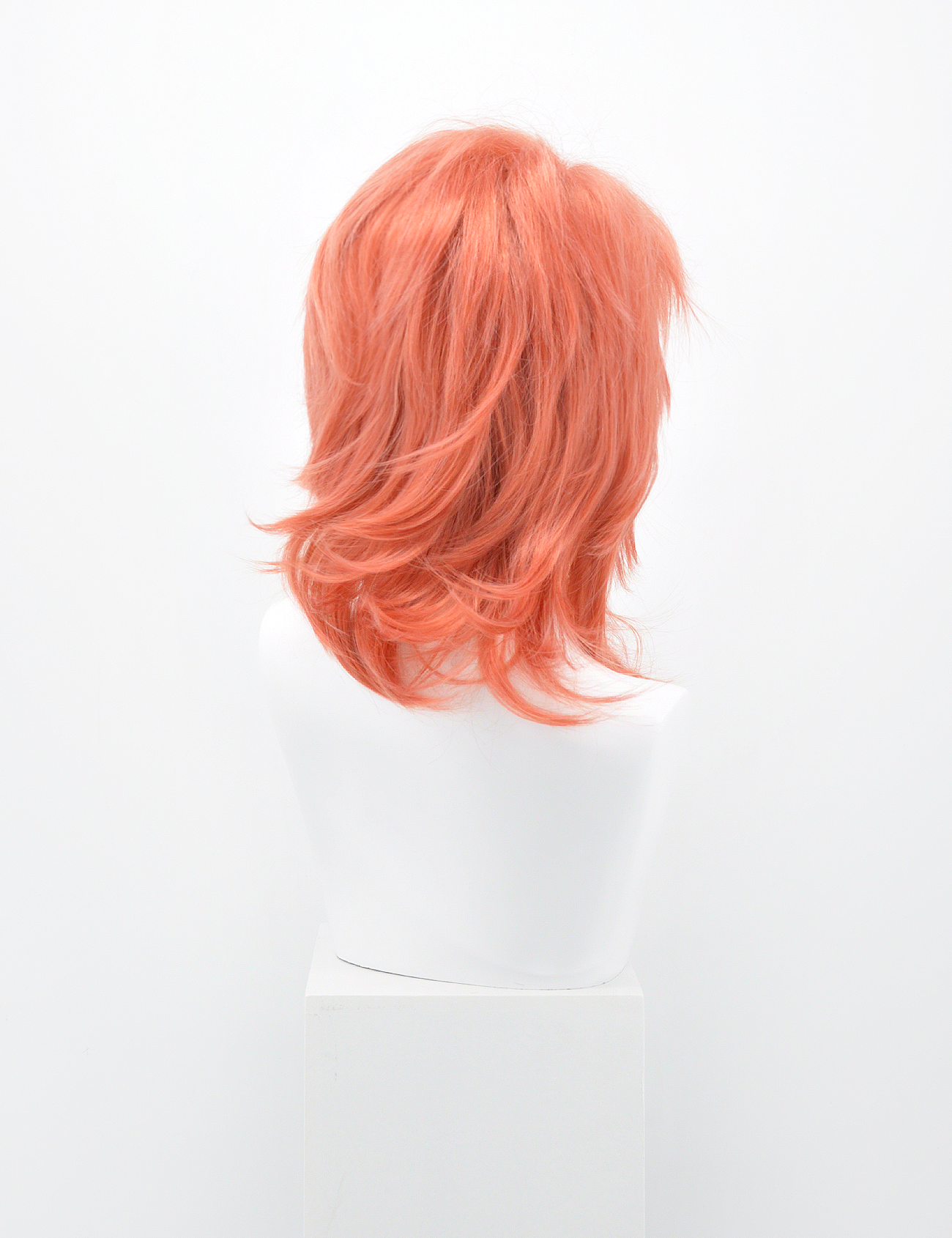 MID-LENGTH OLD PINK WIG