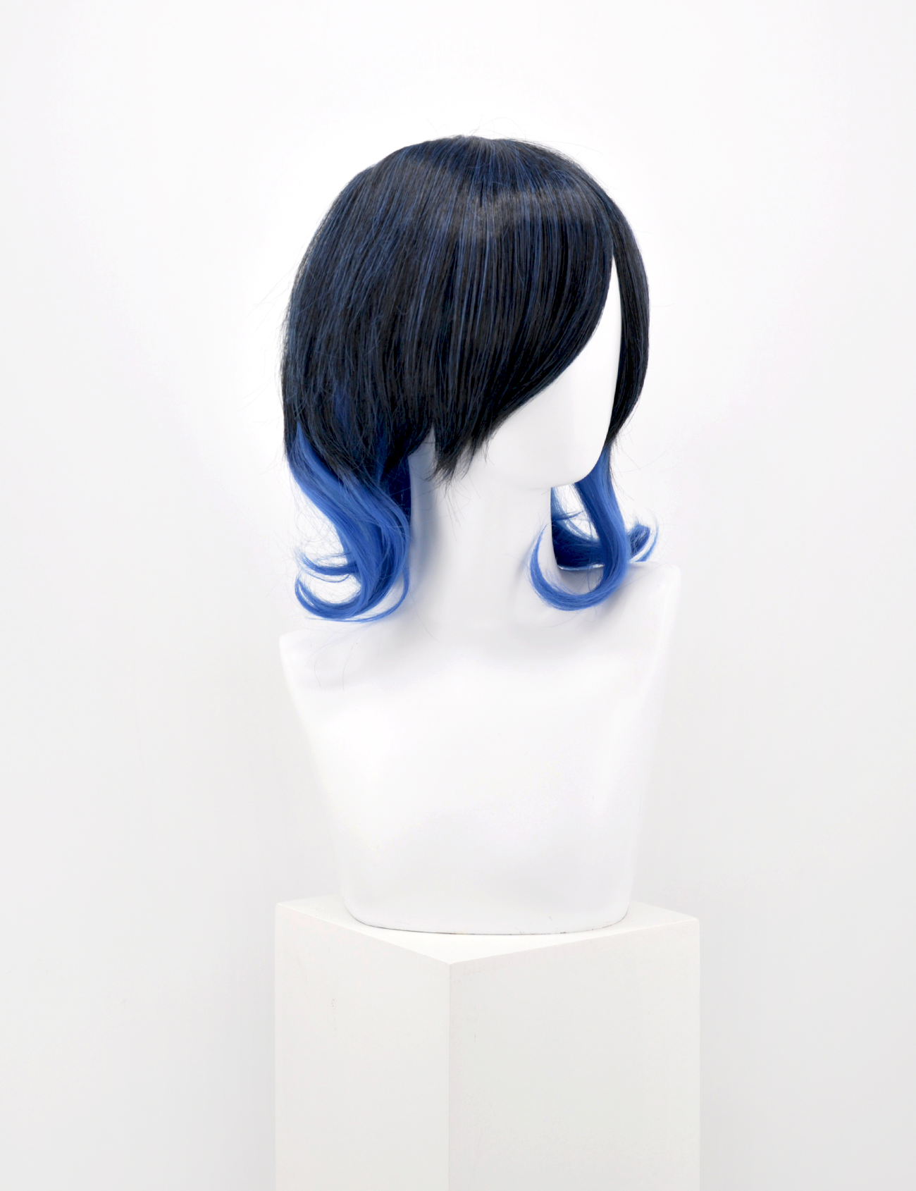 GRADIENT BLACK/BLUE WIG