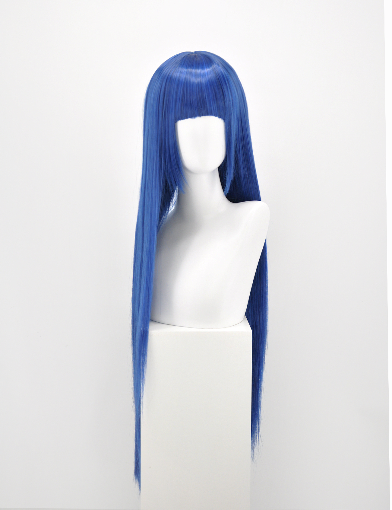 LONG ELECTRIC BLUE WIG