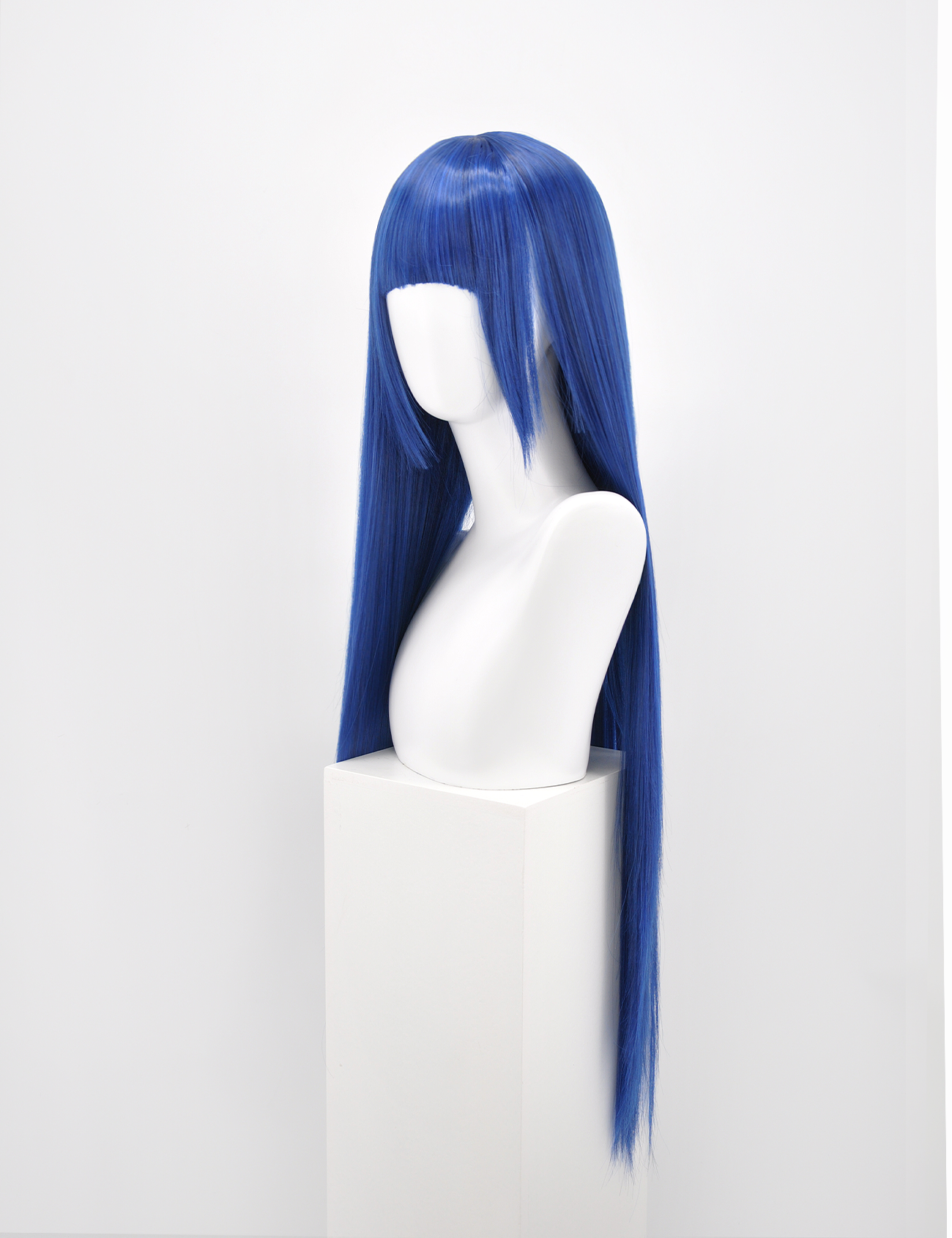 LONG ELECTRIC BLUE WIG