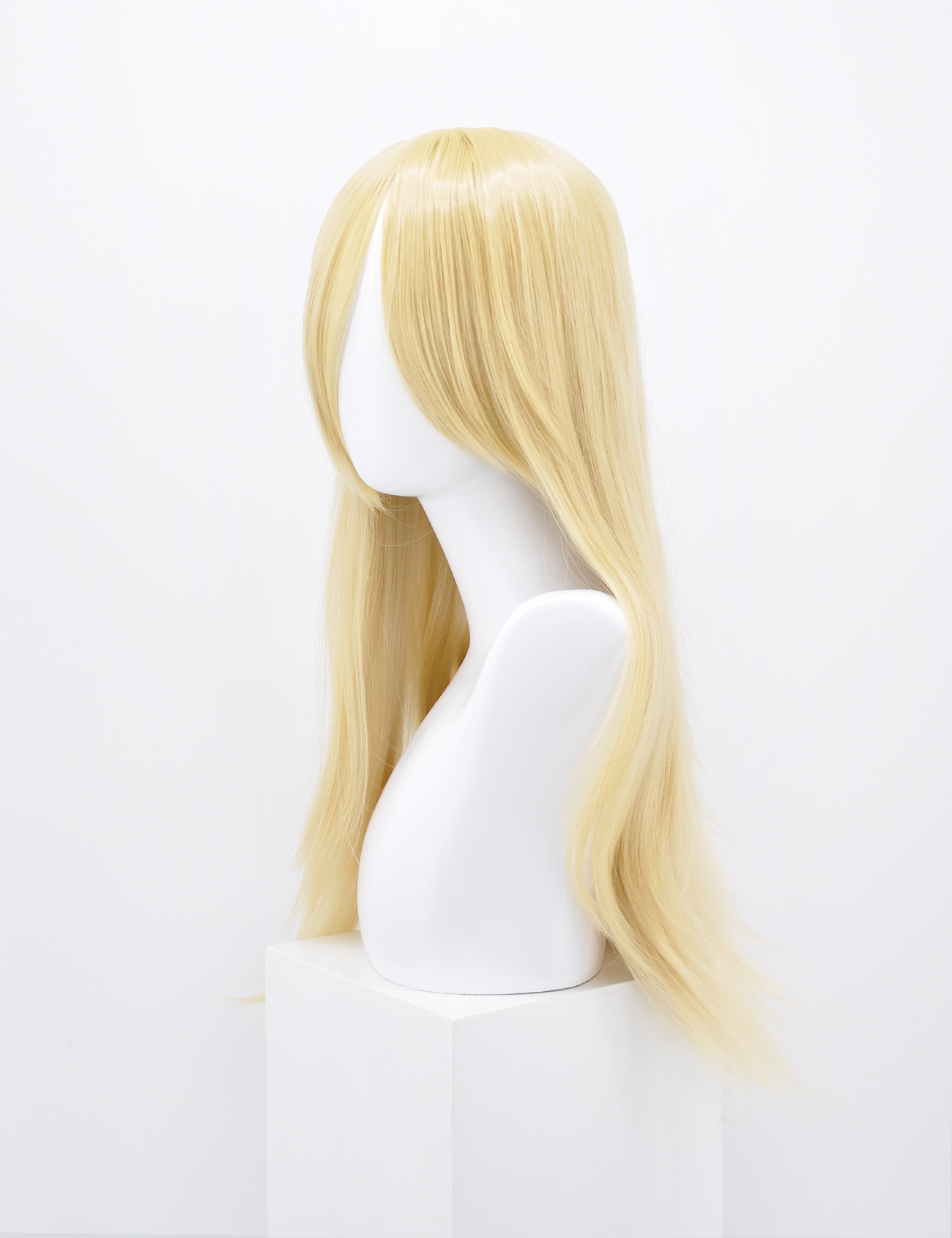 WELLENFÖRMIGE BLONDE PERÜCKE